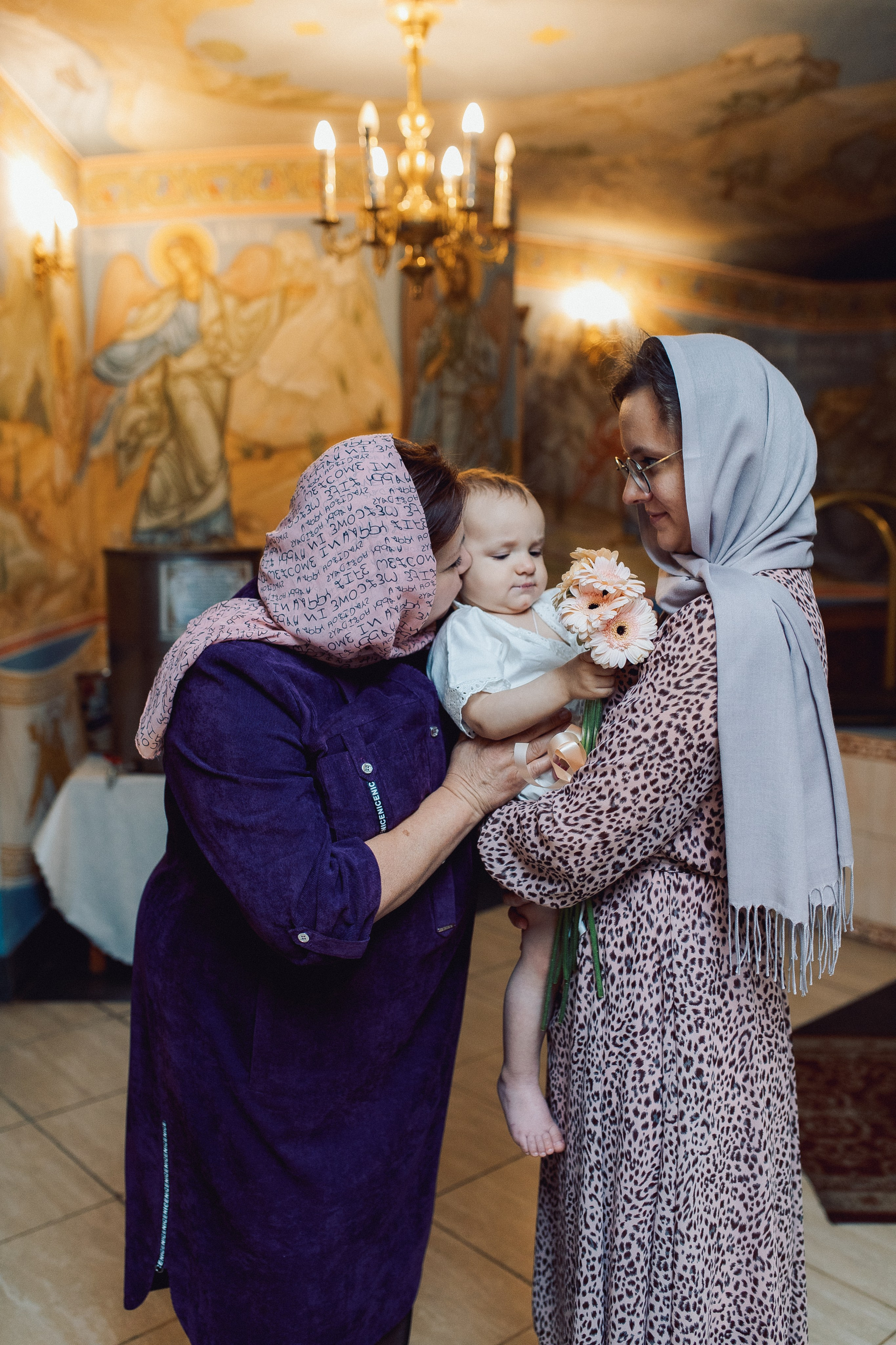 Крещение в Троицком соборе