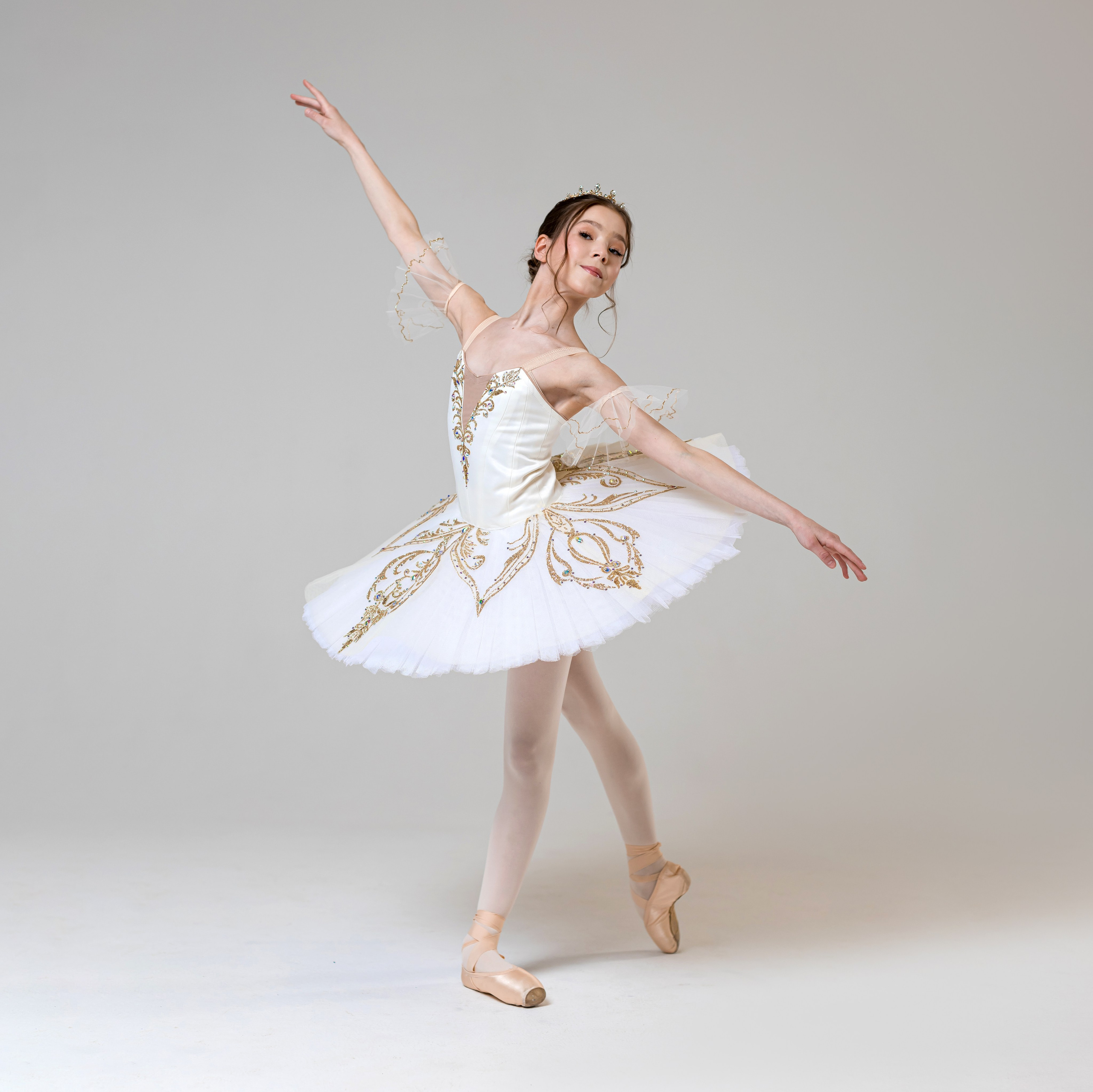 Балетная съёмка на белой циклораме и фонах. Балетный фотограф Алина Ханько — Душа Балета