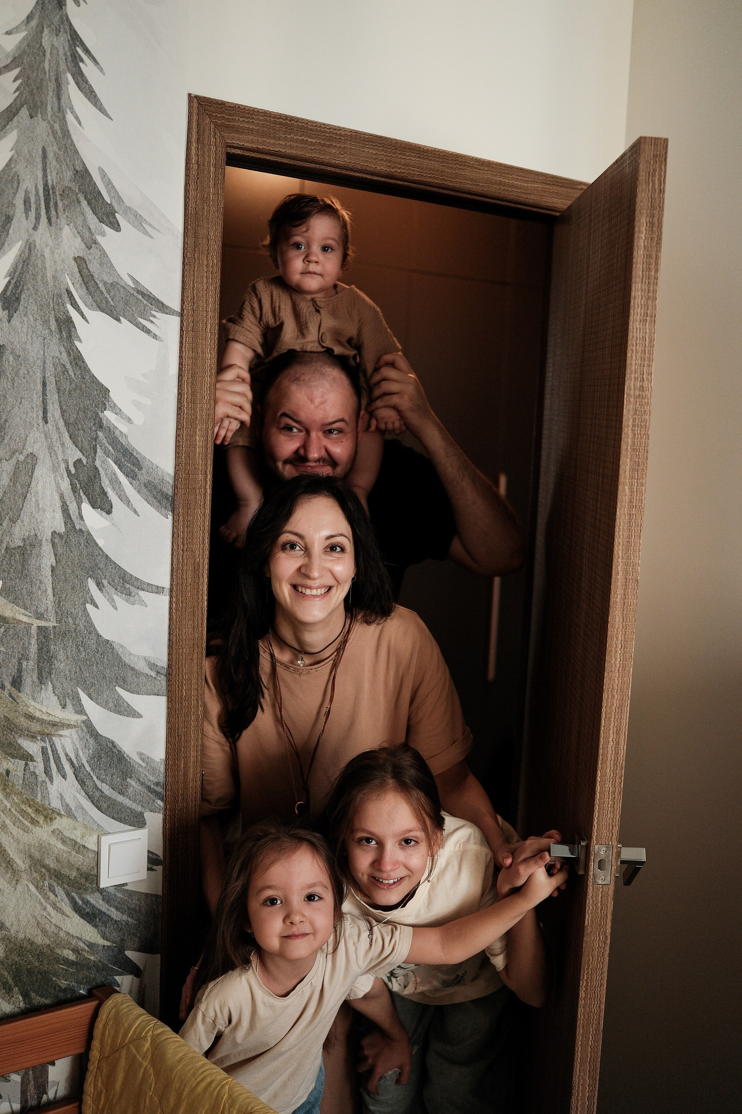 Годик Мирону. Семейный детский ньюборн фотограф в Москве Марта Петрова