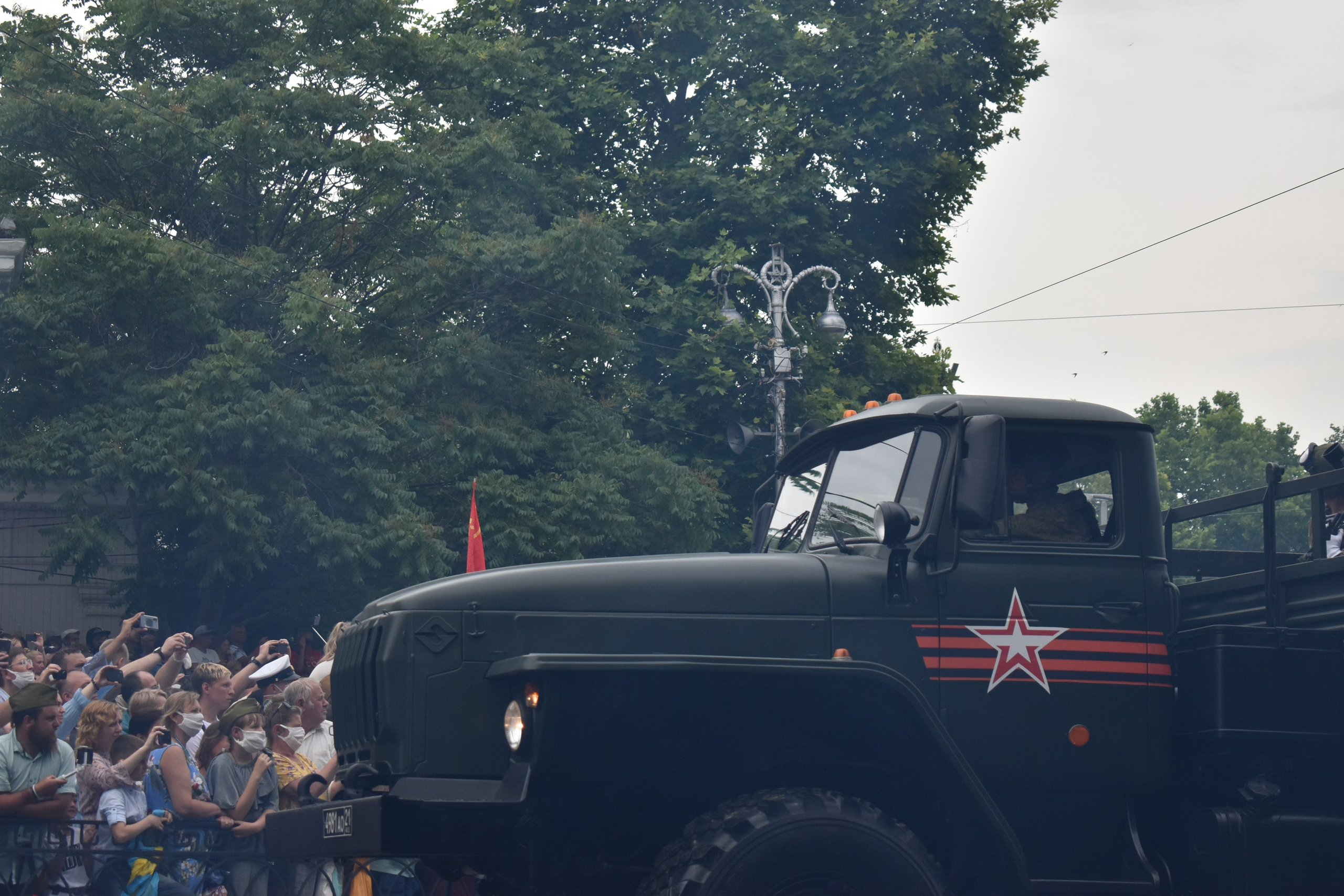 Парад Победы. Фотограф-ретушер в Крыму Юля Лобурец