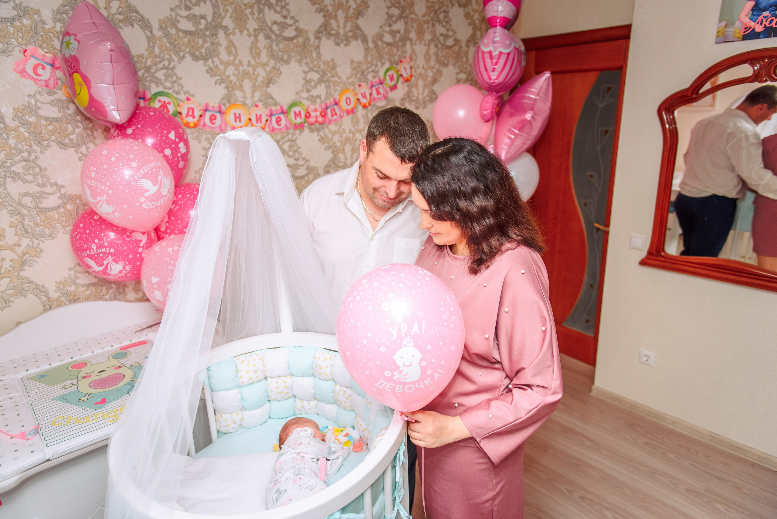 Выписка из роддома. Свадебный и семейный фотограф в Москве Юлия Винник