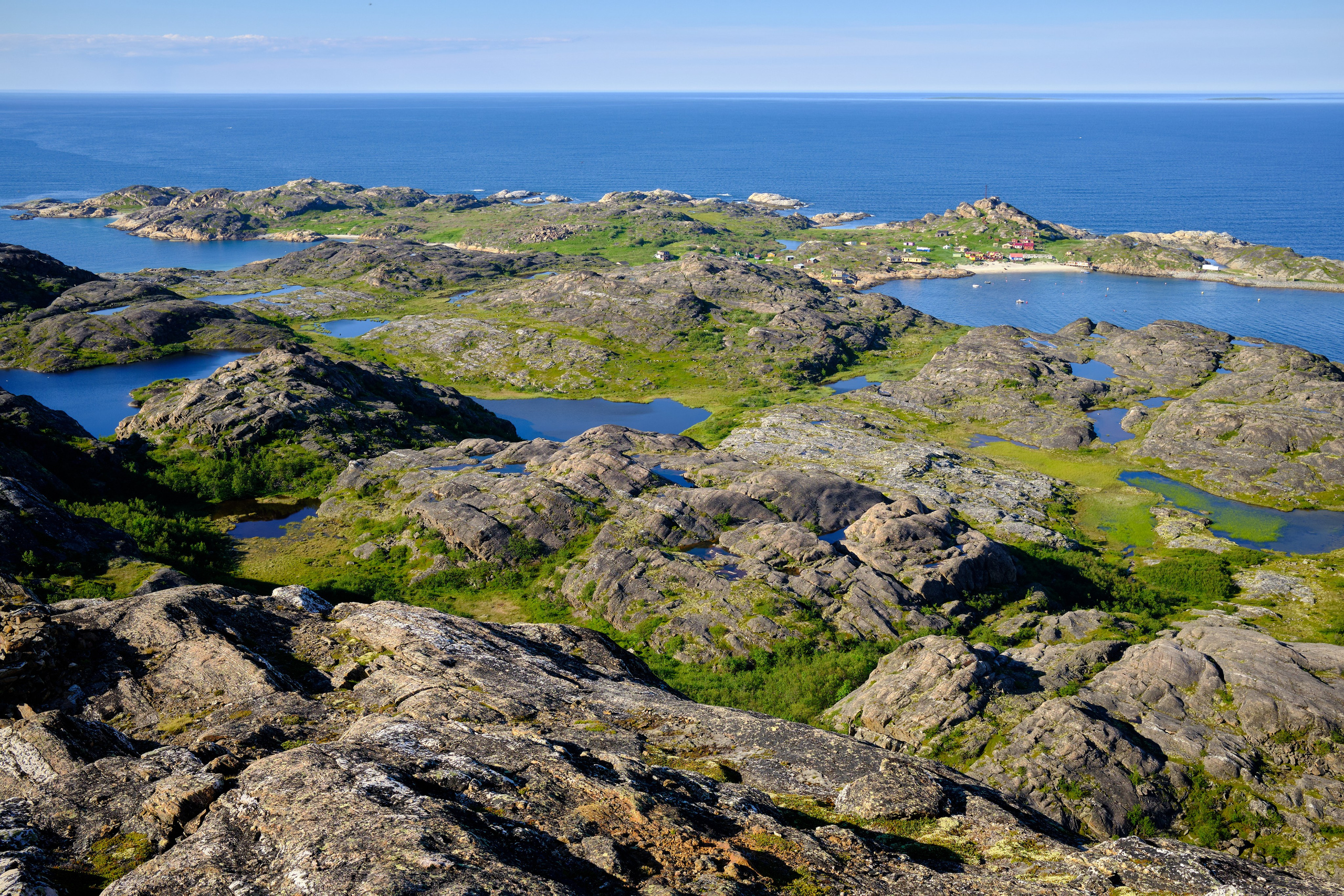Полуостров Немецкий. Пейзажи Крайнего Севера. Баренцево море, Рыбачий, Средний, Немецкий