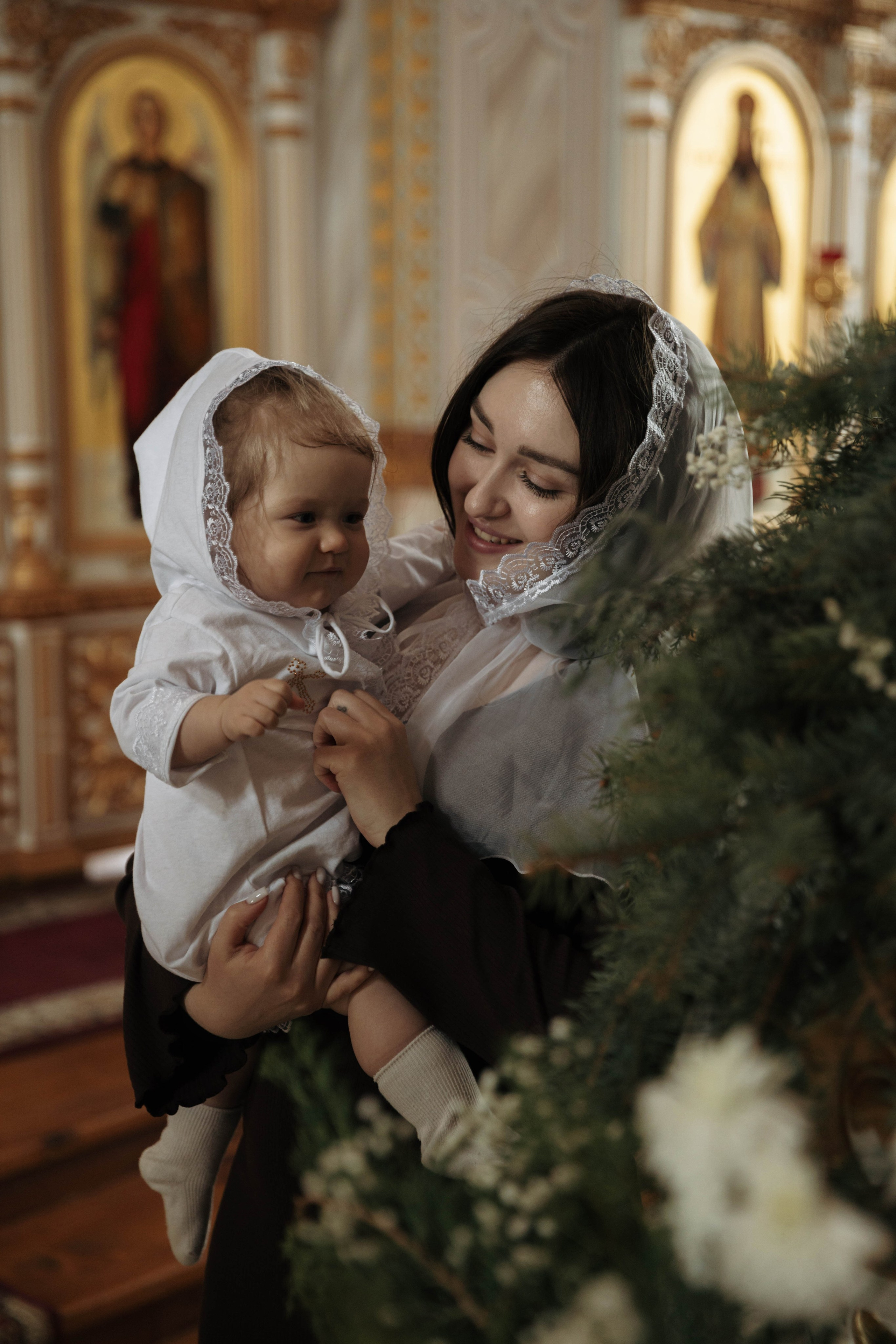 Таинство Крещения Владиславы. Фотограф Сальск Катерина
