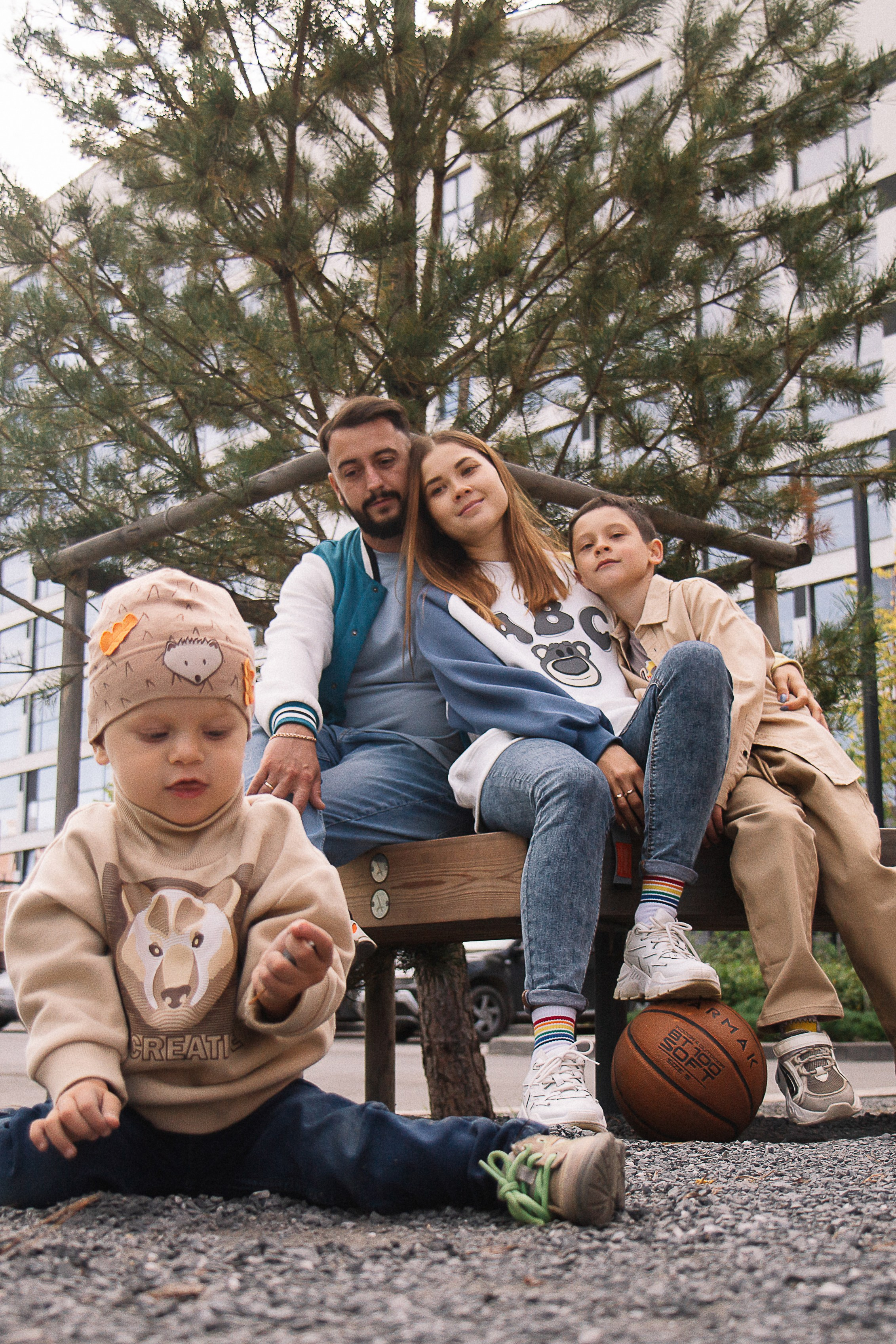 Семейная прогулка в Михайловском парке. Семейный фотограф в Томске Максимова Екатерина