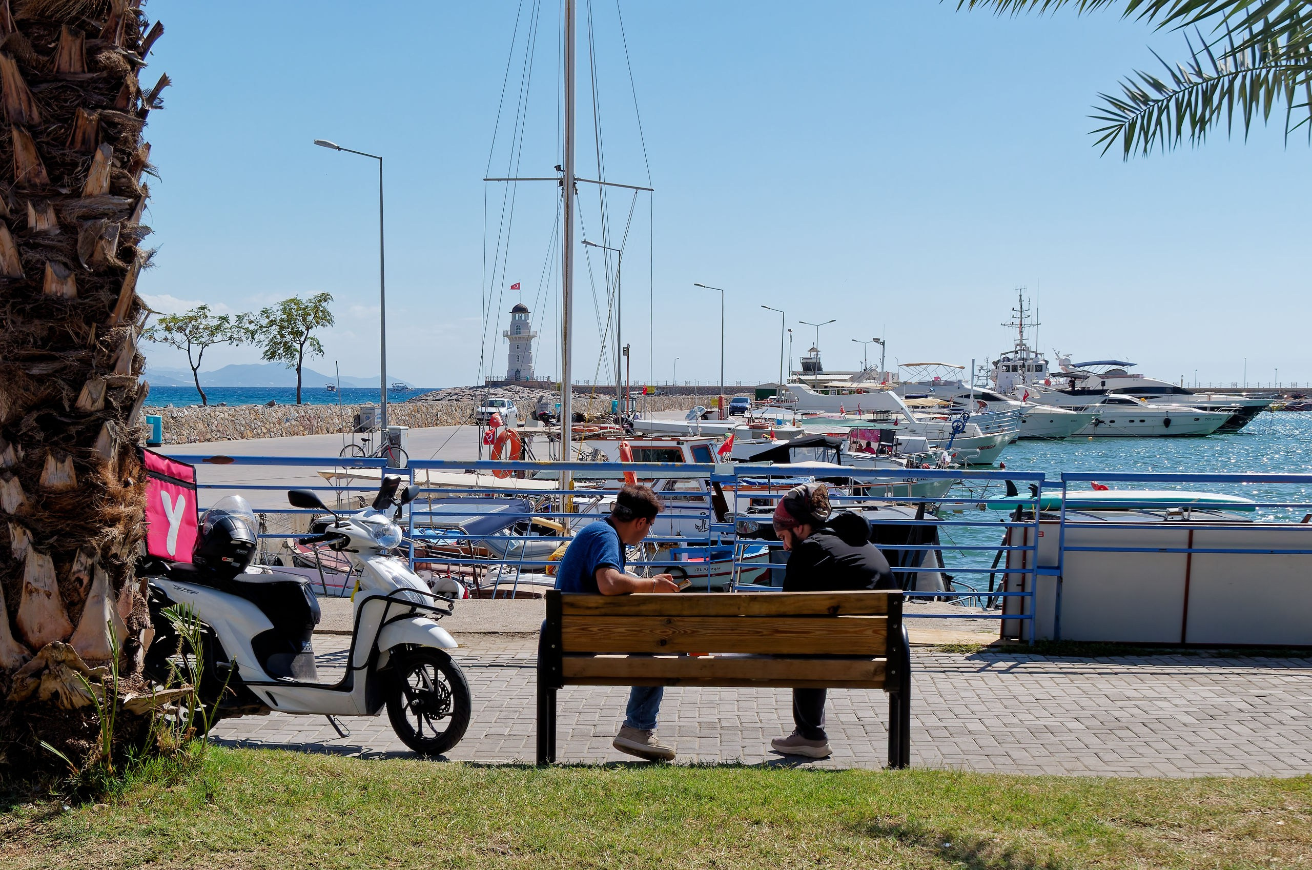 Алания 2025, порт и парк. Избранные фотографии