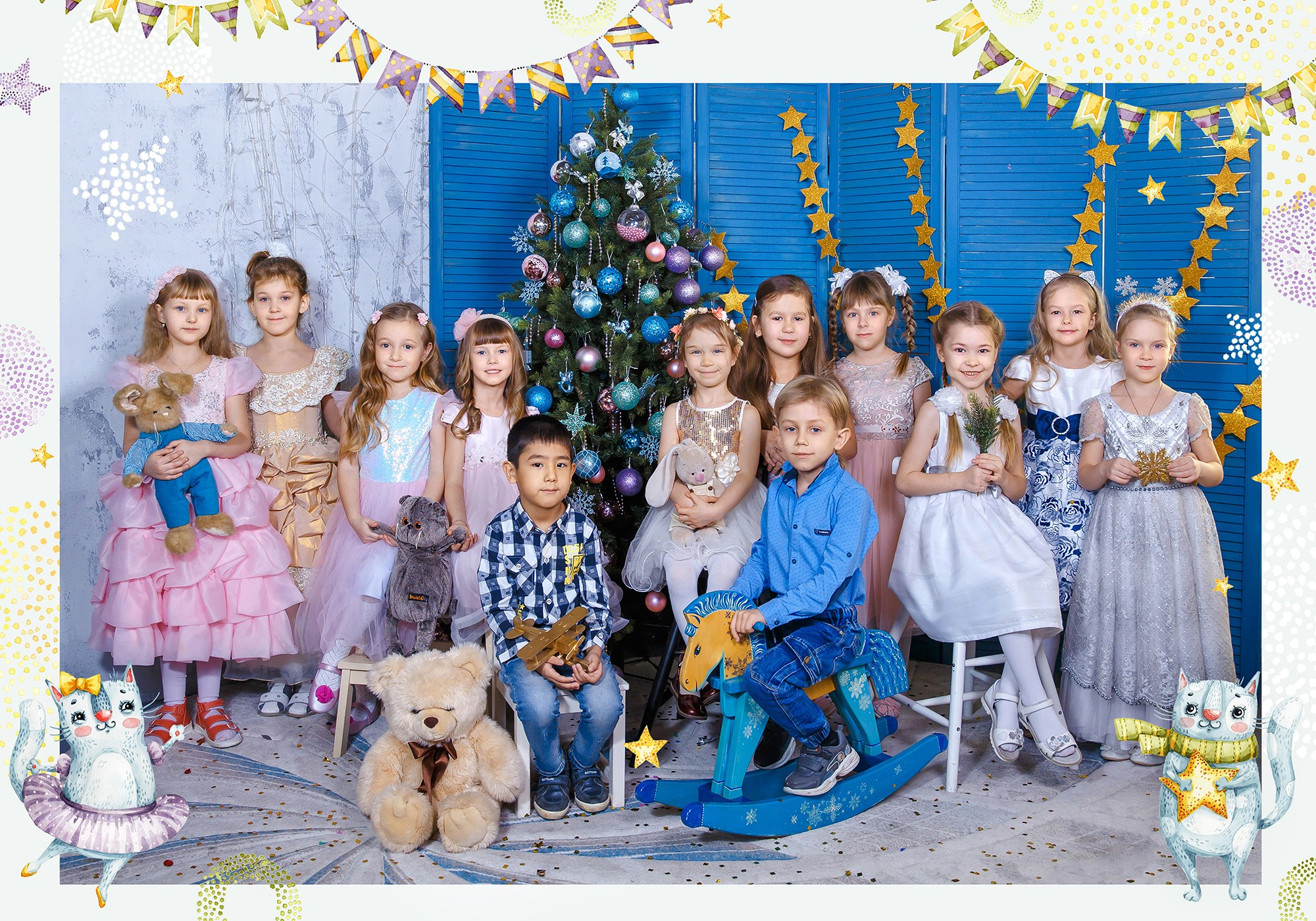 КОТИКИ. Выпускные альбомы в школе и детском саду