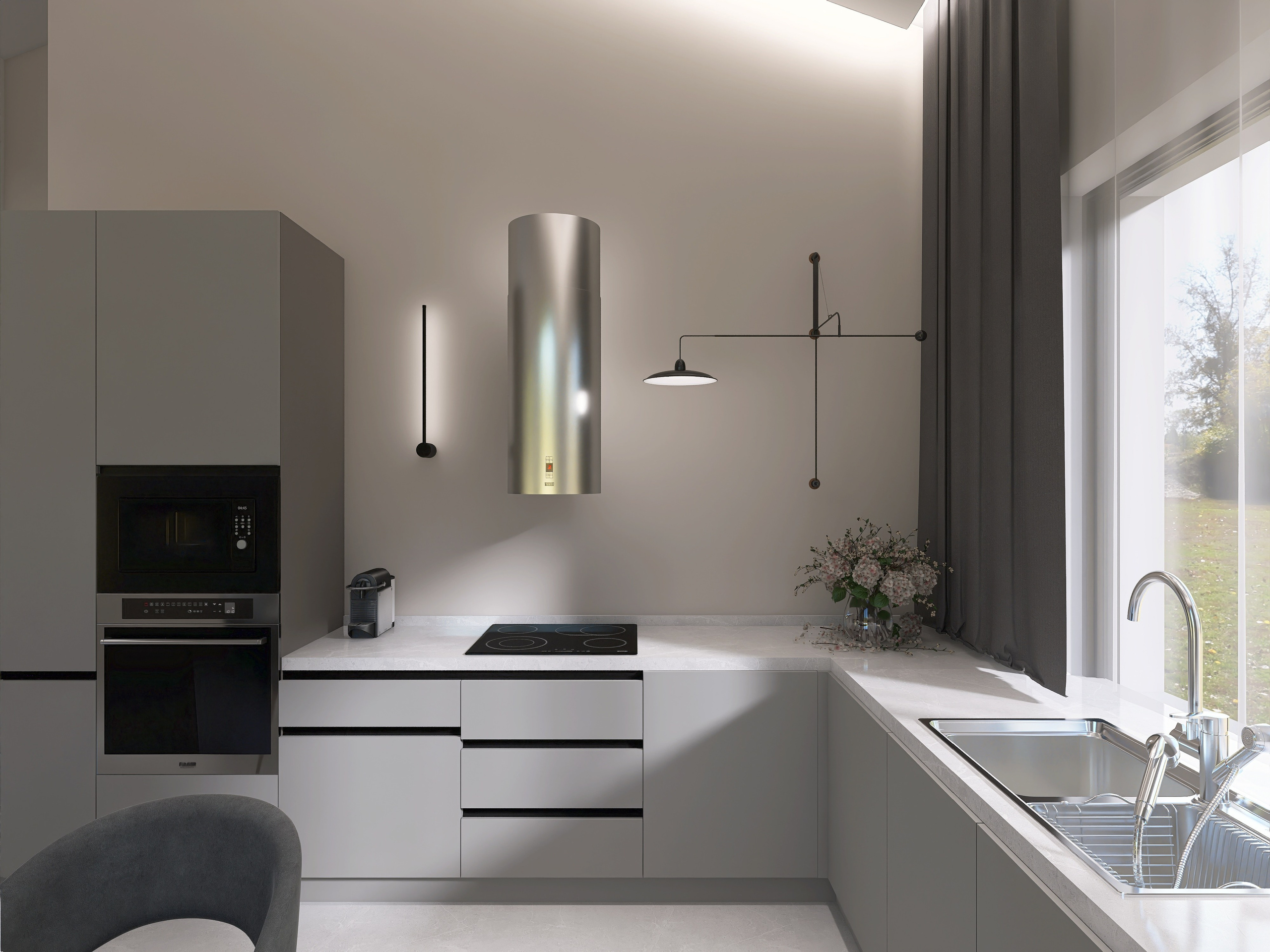 Загородный дом 145 м². Дизайнер интерьера Виктория Трунова. Дома, квартиры, офисы. Проекты любой сложности