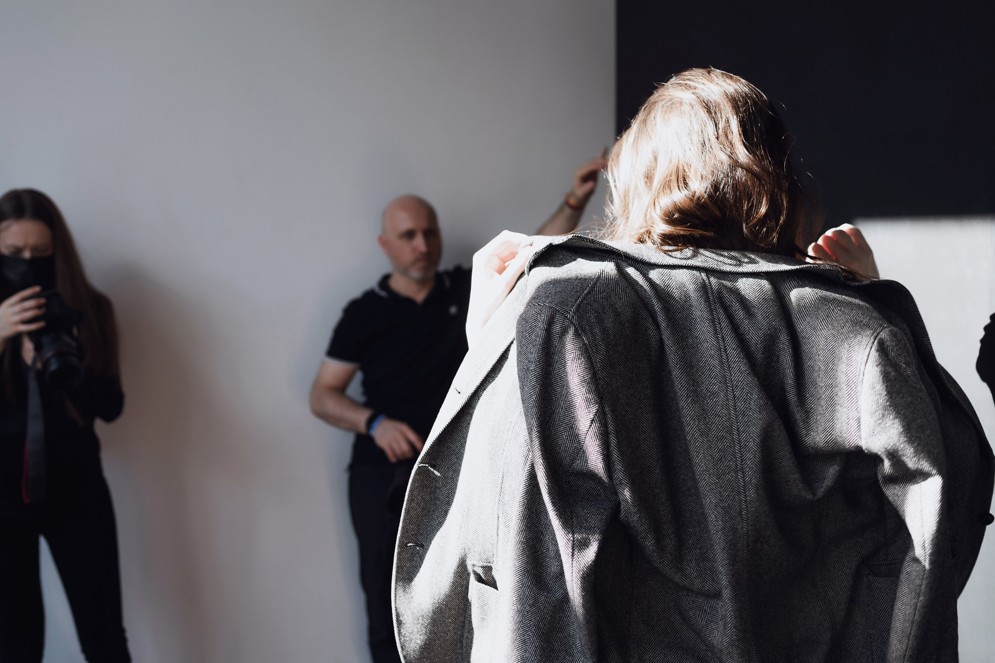 бэкстейдж съемки