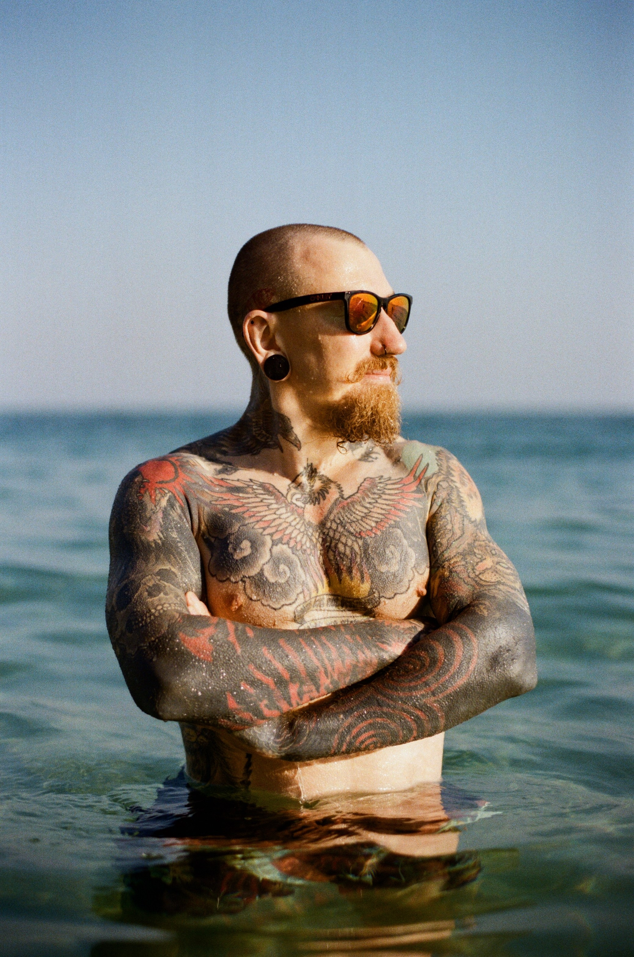 Portraits / color. Katya Zimina, film photographer