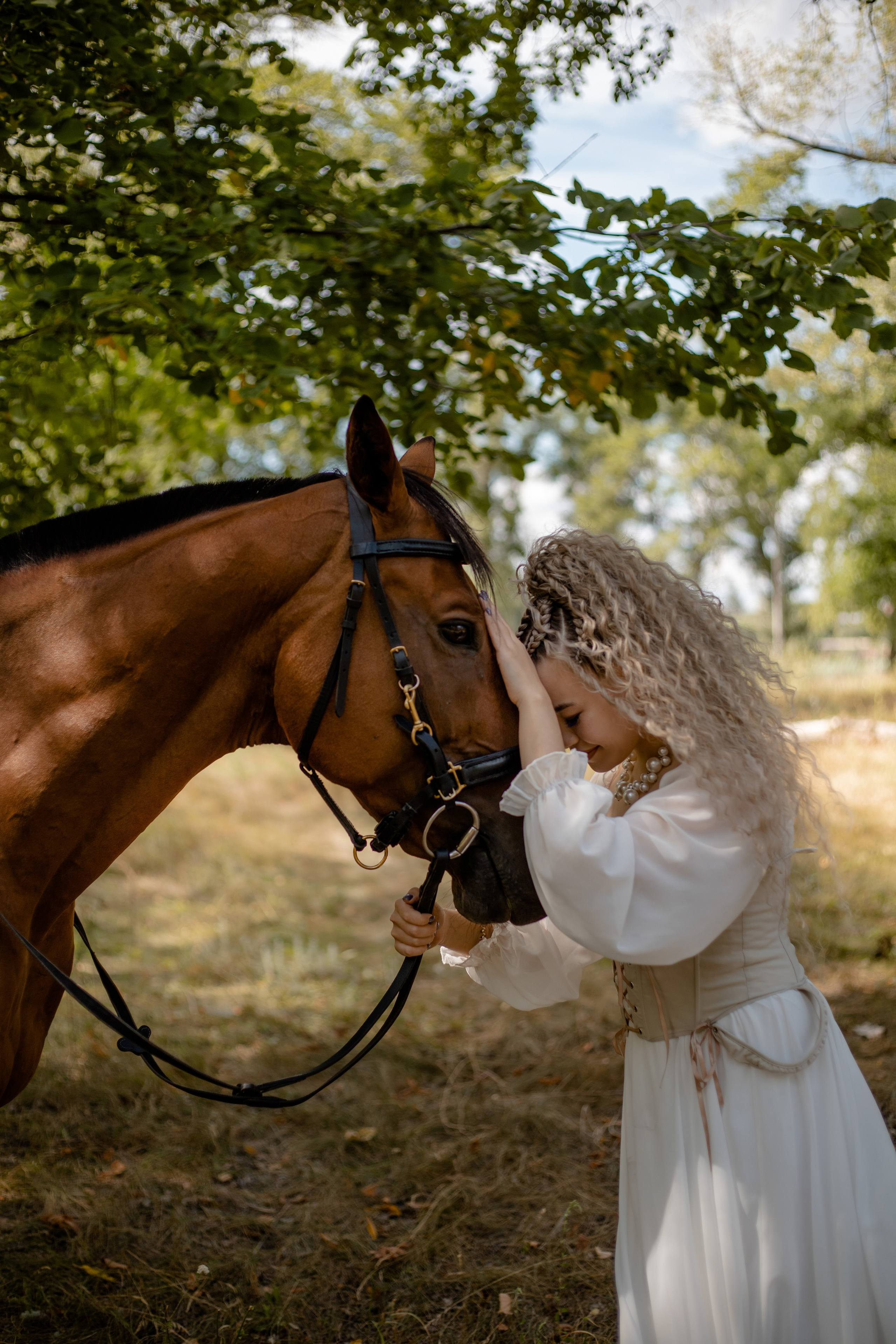 Летняя фотопрогулка с лошадкой 🌿. Семейный фотограф в Саратове Элоиза Ляпина