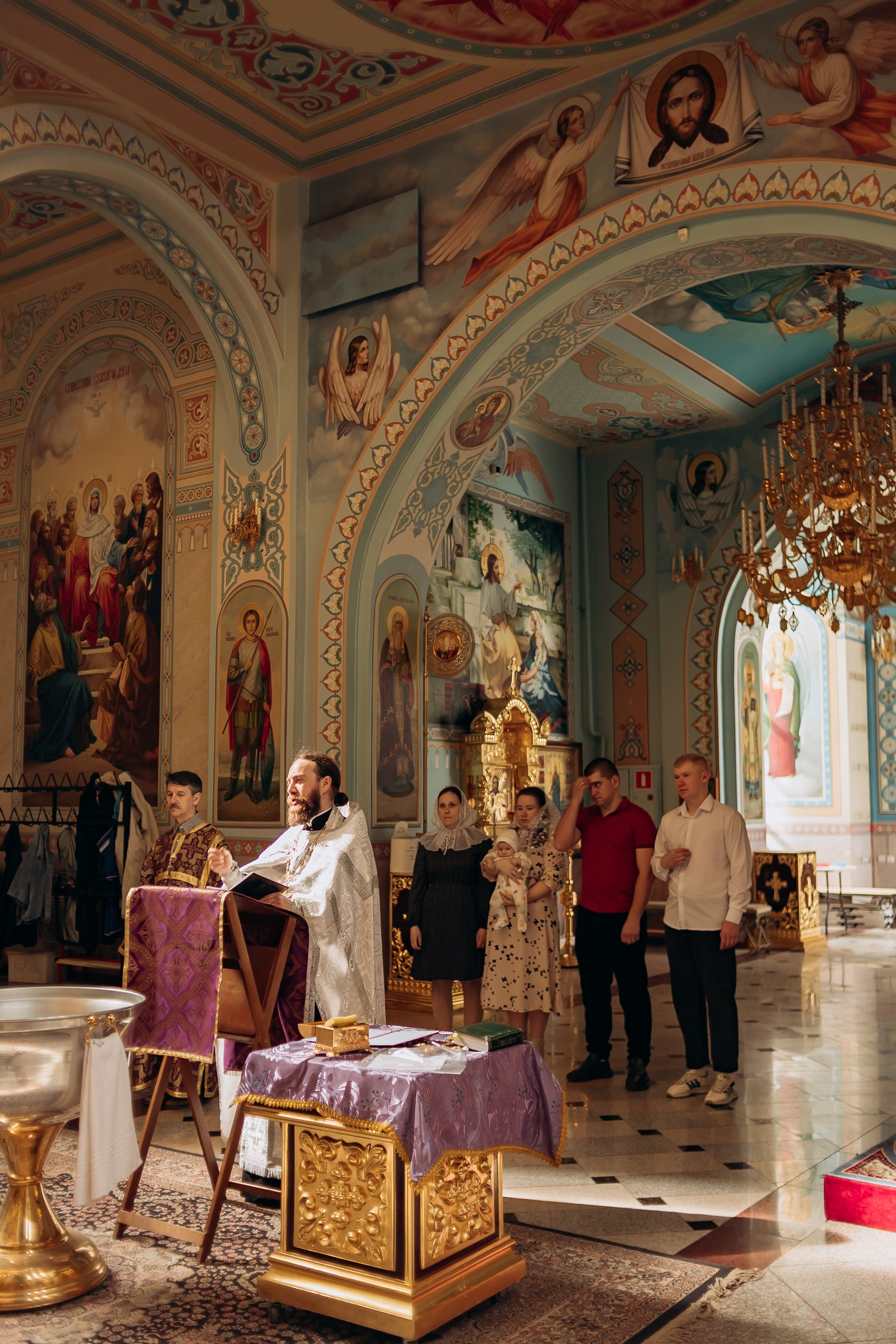 Крещение Эмилии. Семейный фотограф в Волгодонске Краченцева Анна