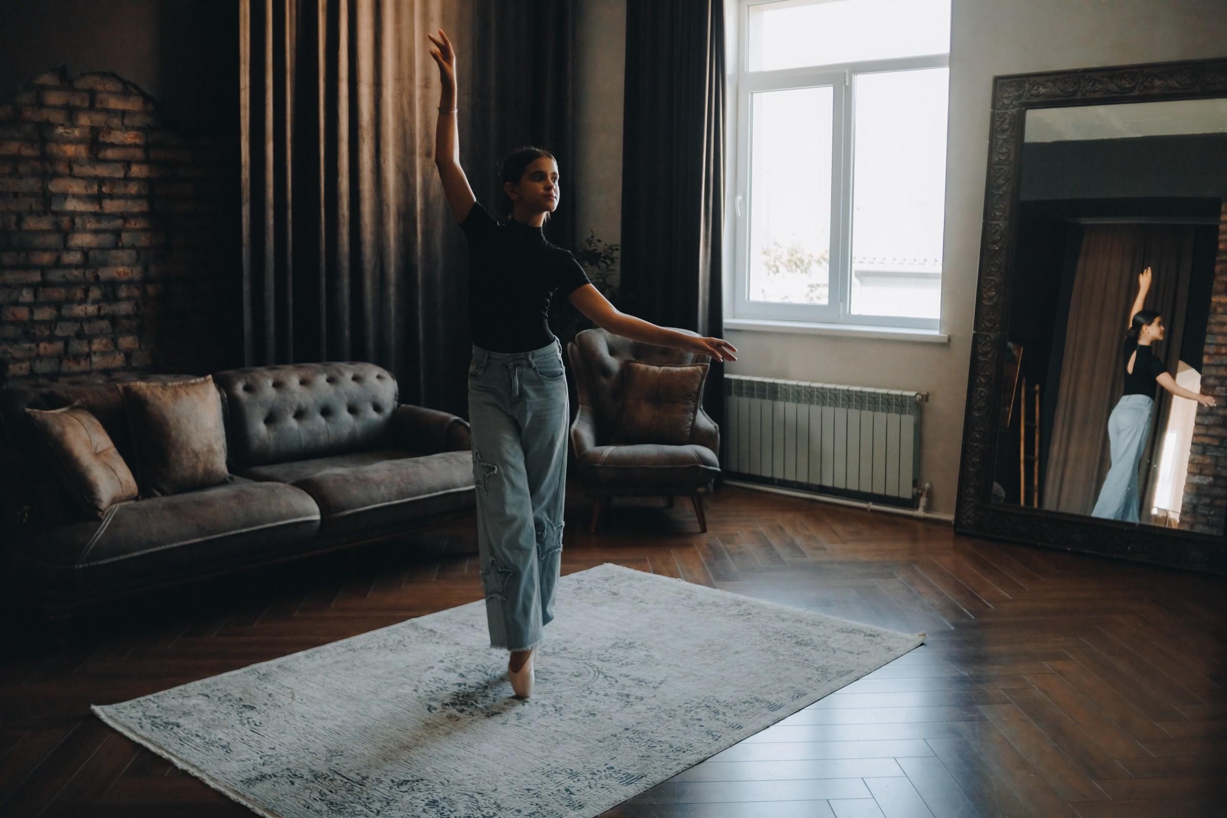 Юная балерина Милана. Семейный фотограф в Волгодонске Краченцева Анна