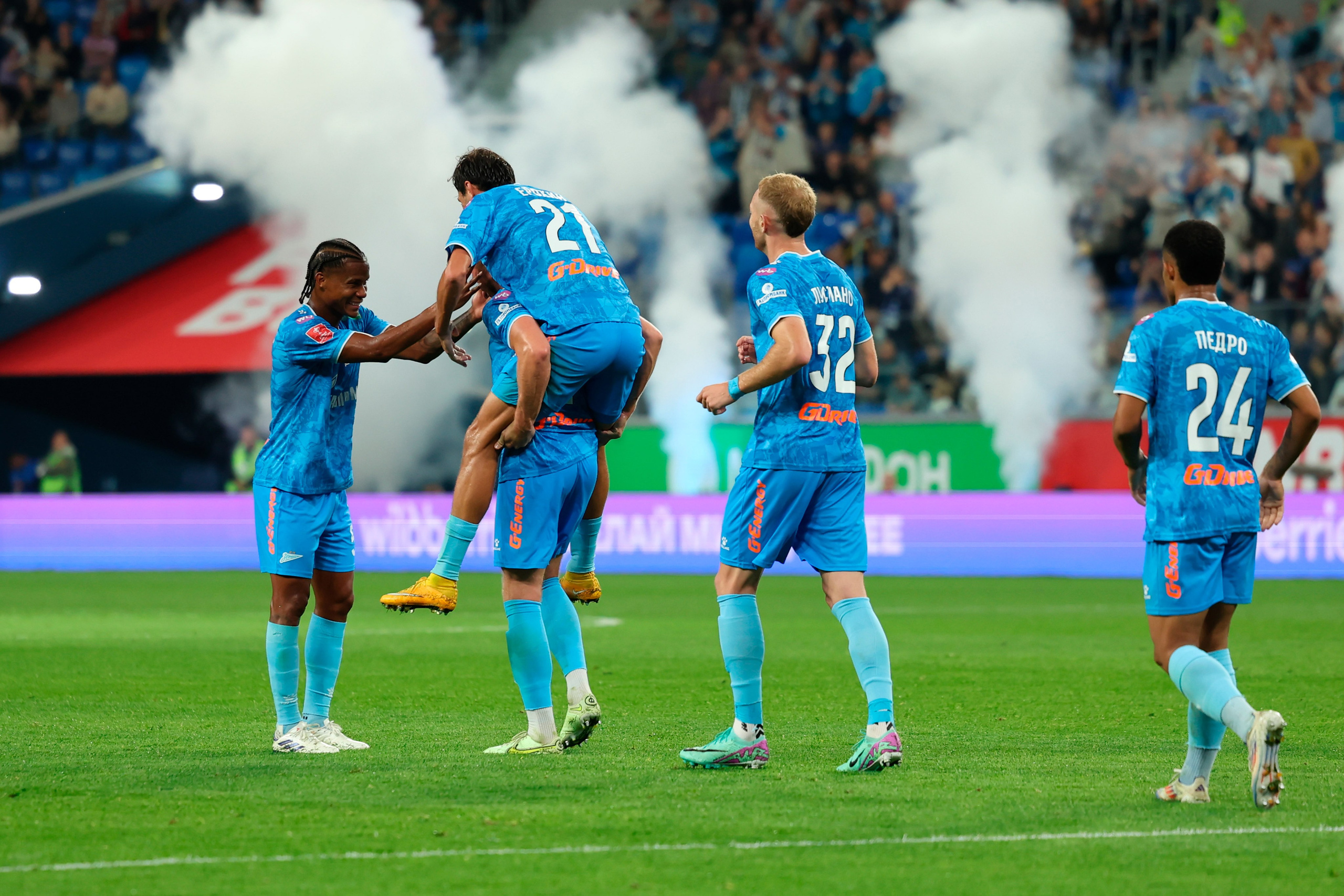 Зенит-Рубин Кубок России по футболу 2024/25 17.09.2024. Спортивный и репортажный фотограф Антон Тереханов