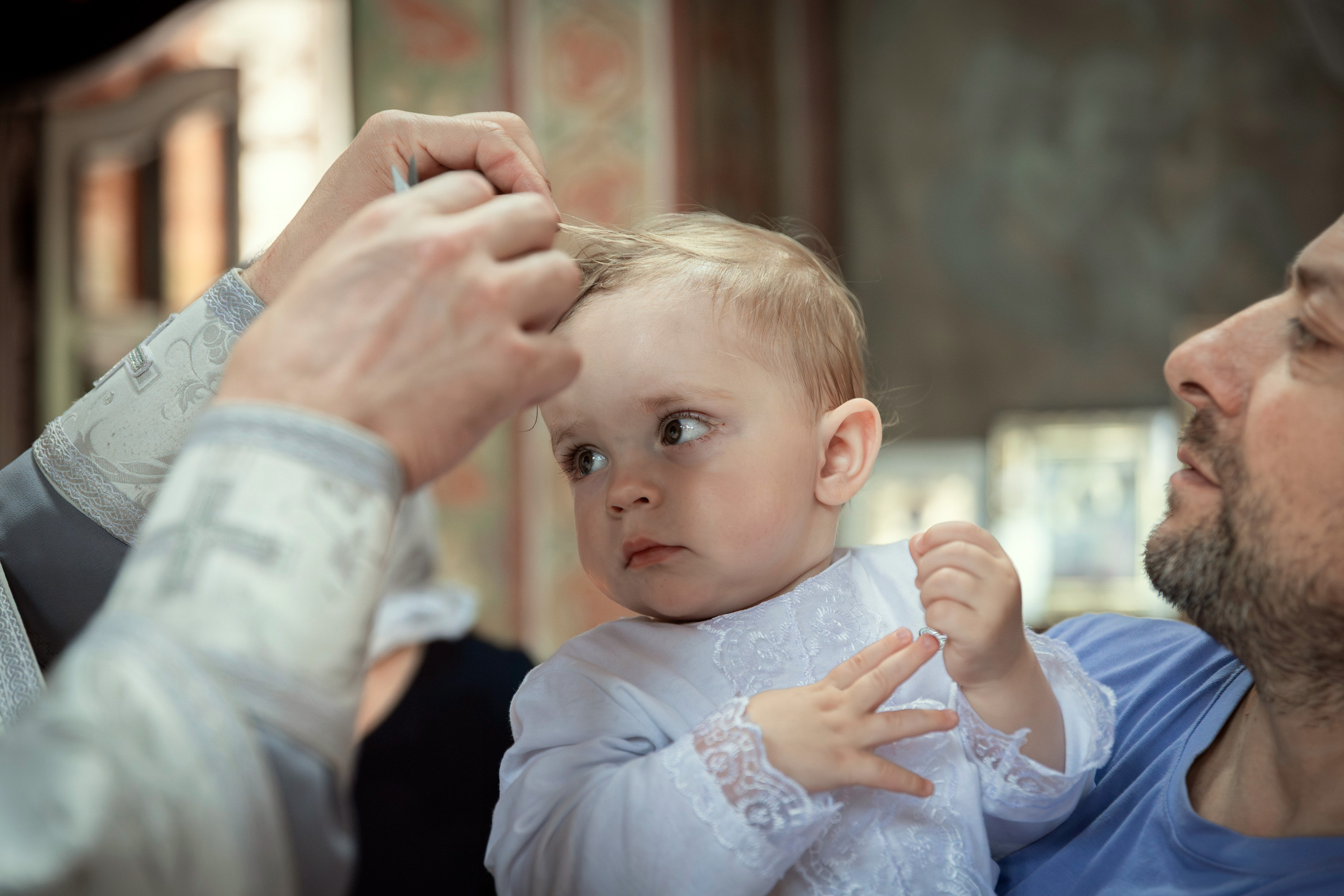 Крещение Родиона. ТОП Фотограф на Крещение и Венчание Железногорск Алексей Мещеряков