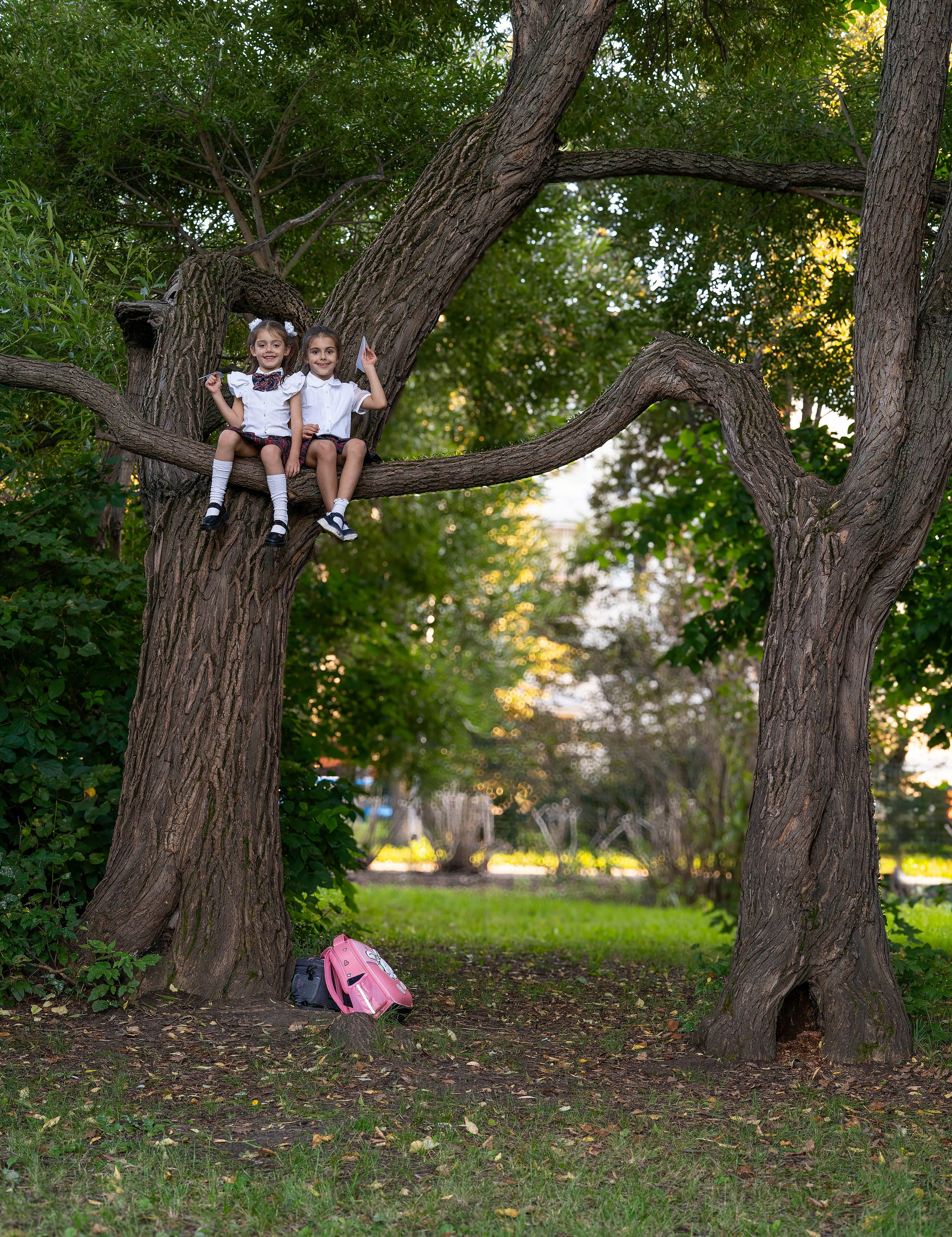 Фотосессия на 1 сентября день знаний в Новосибирске Краснообске