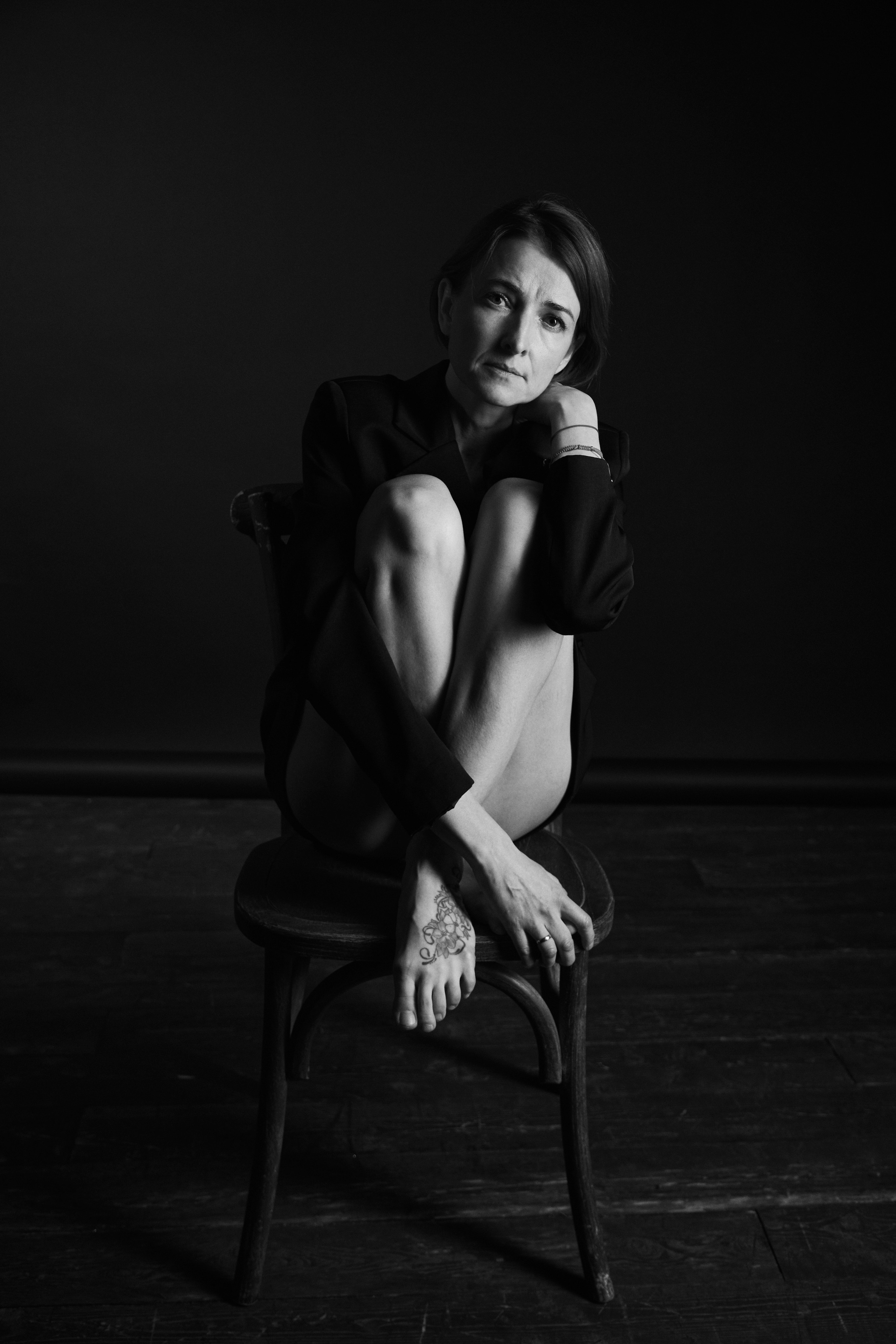 Женский портрет — фотосессия в студии. Анна Потявина. Фотограф Москва