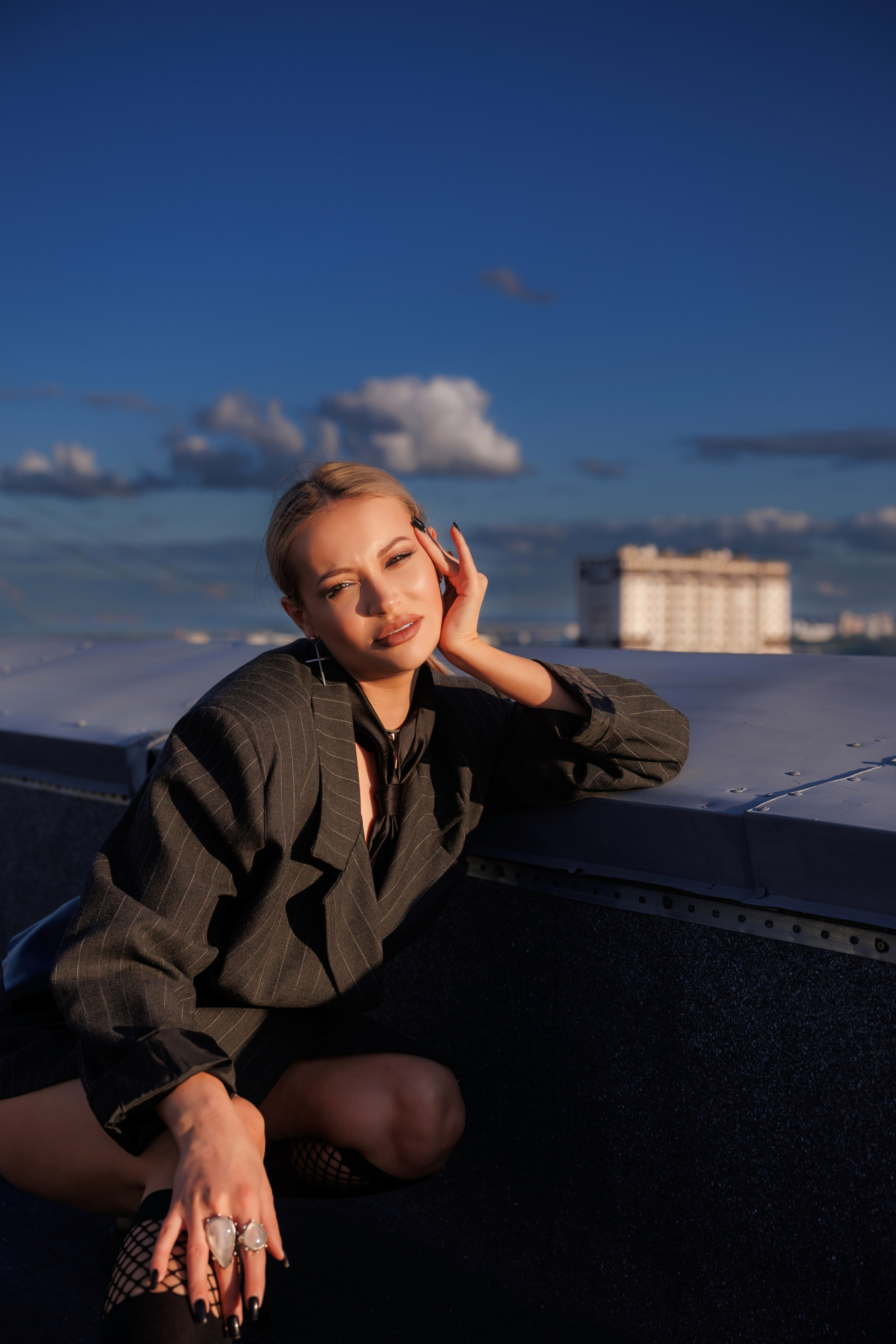 Марина. Крыша. Свадебный и семейный фотограф в Новосибирске Ирина Дорошкова