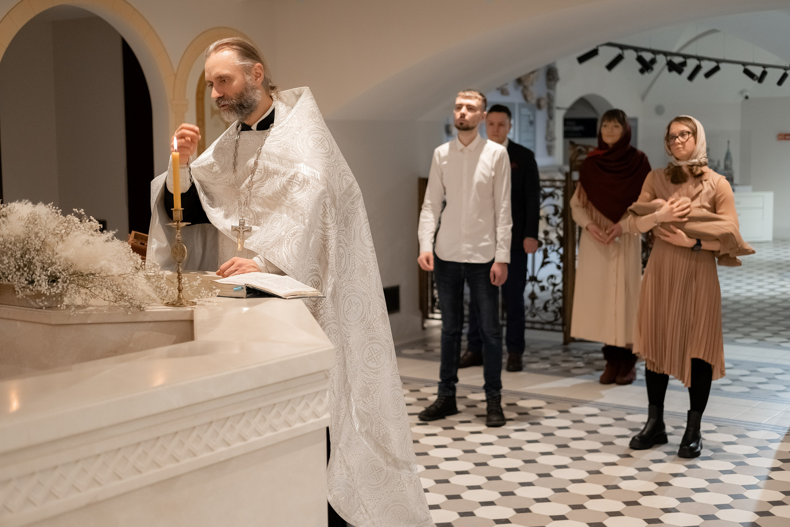 Таинство крещения. Семейный и женский фотограф в Санкт-Петербурге