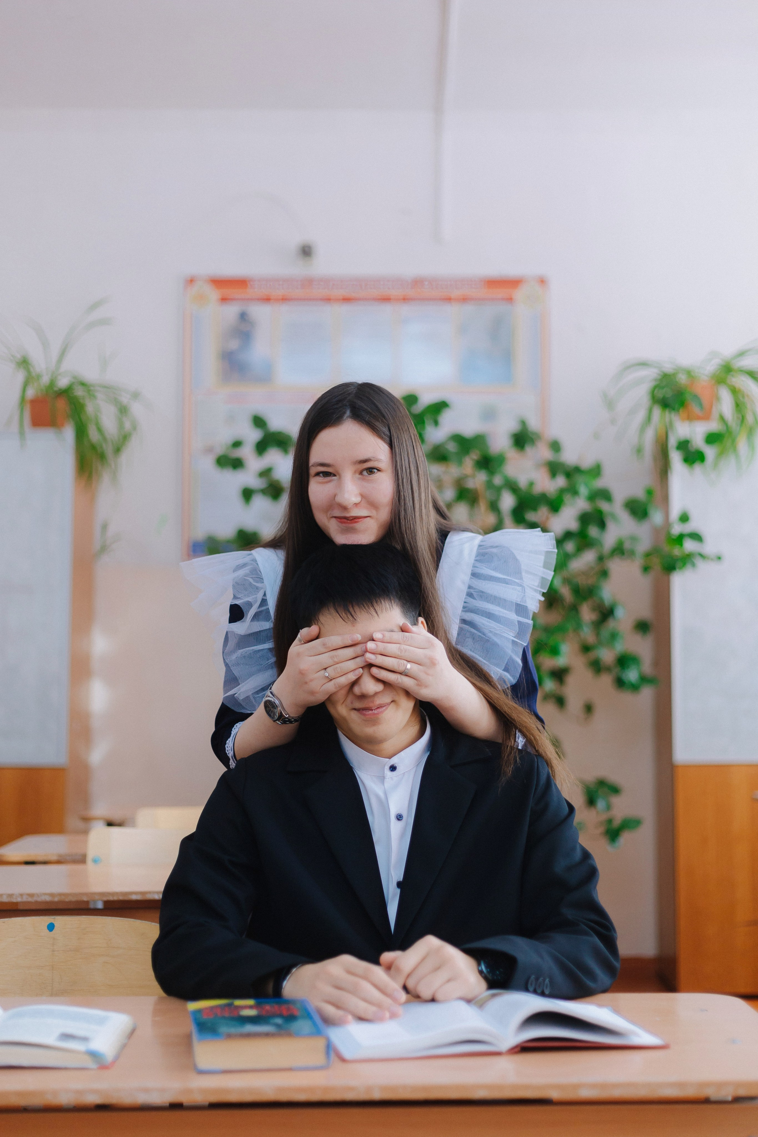 В школе. Фотограф Бурятия. Печать фотокниг