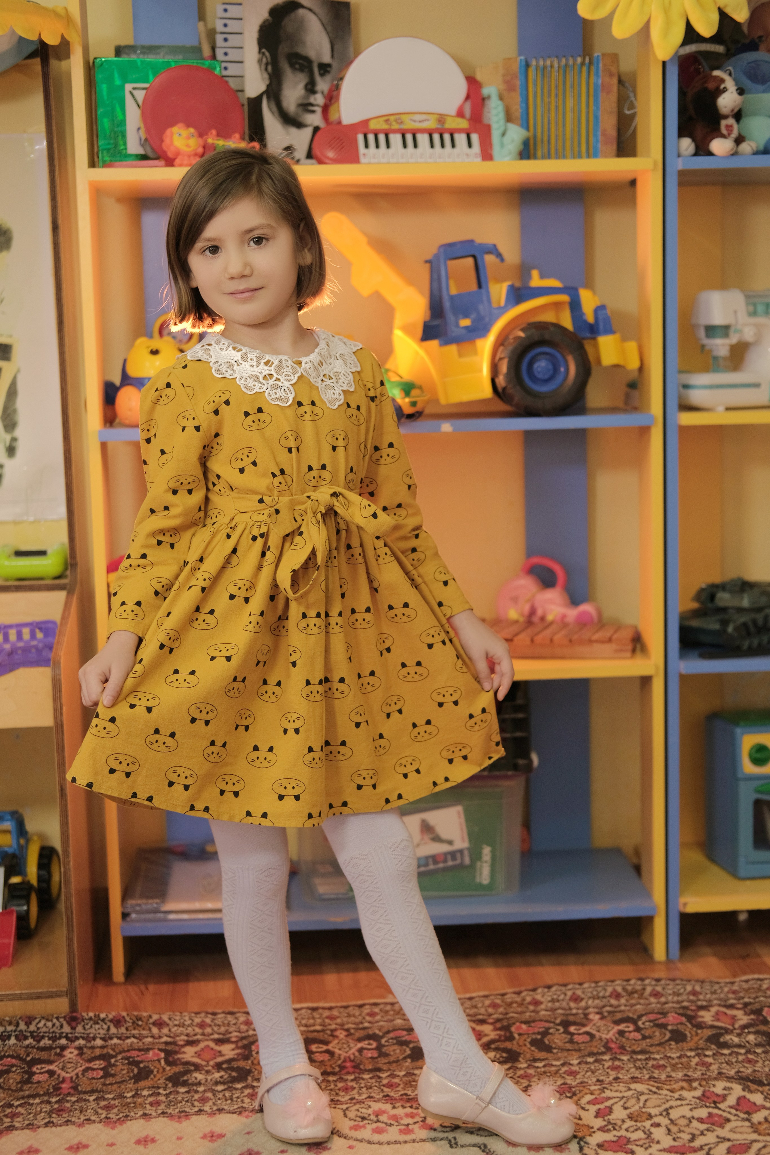 Детский сад портреты 2025. Лиза Рязанцева