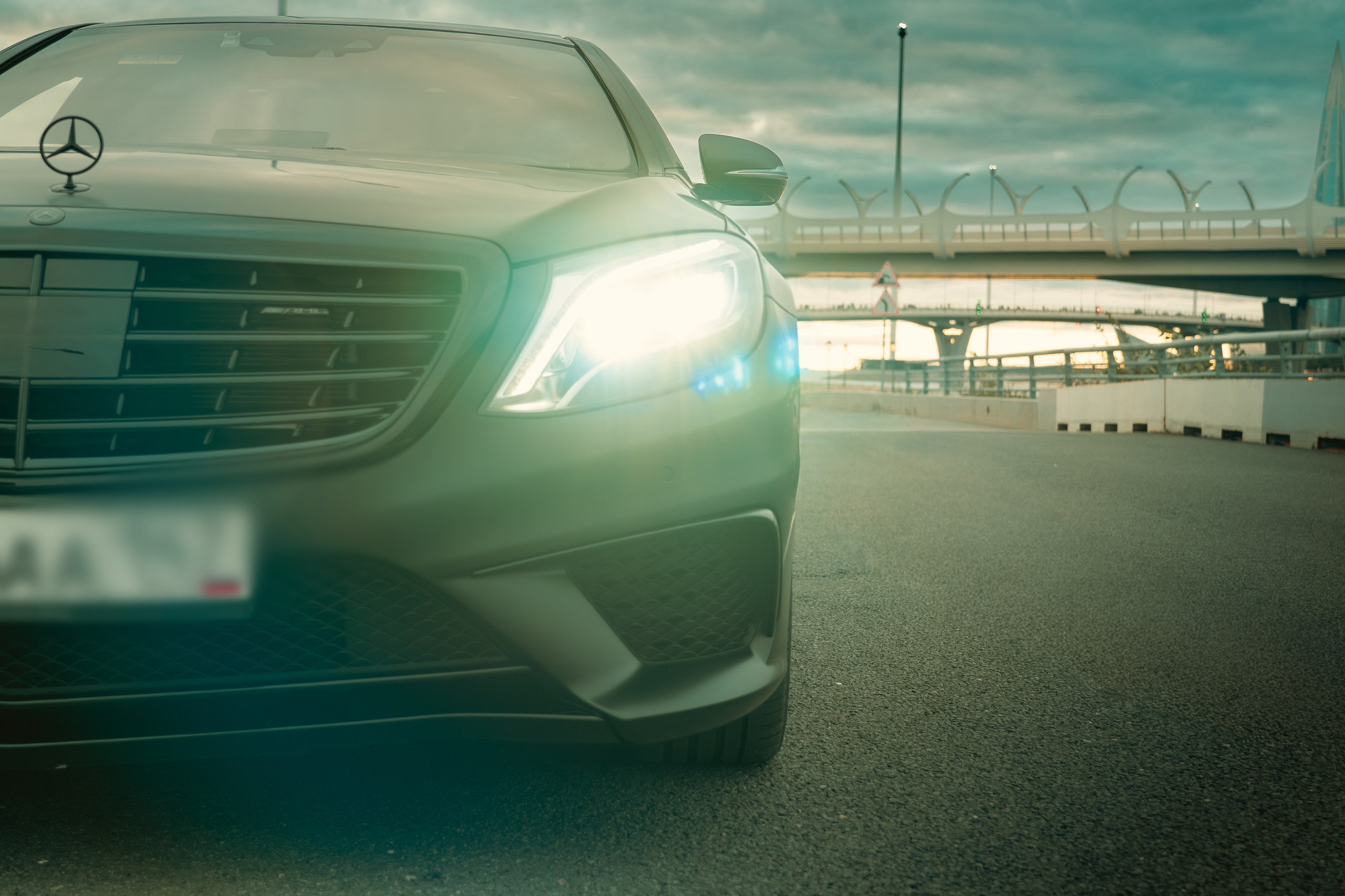 Mercedes-Benz S63AMG. Видеограф и фотограф в Санкт-Петербурге