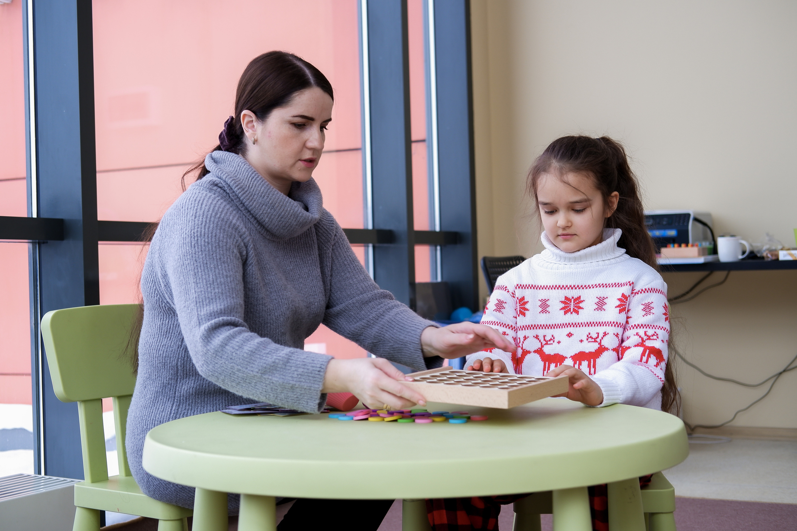 Контент съемка для Екатерины. Она логопед