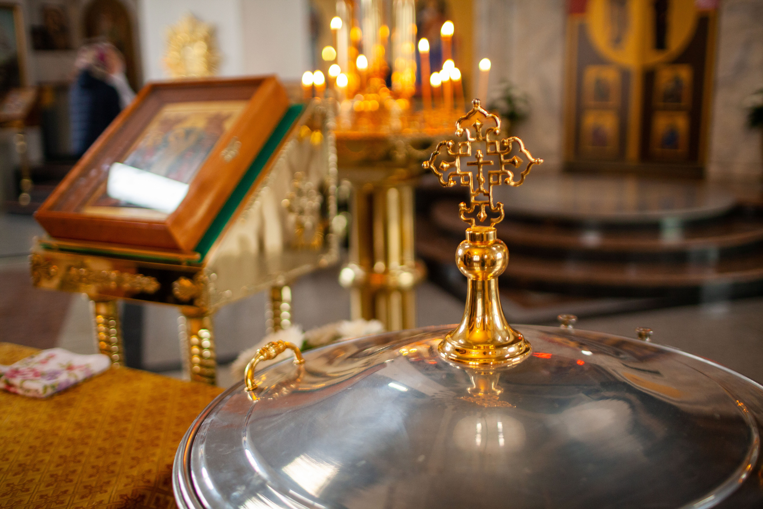 Таинство крещения Кирюши