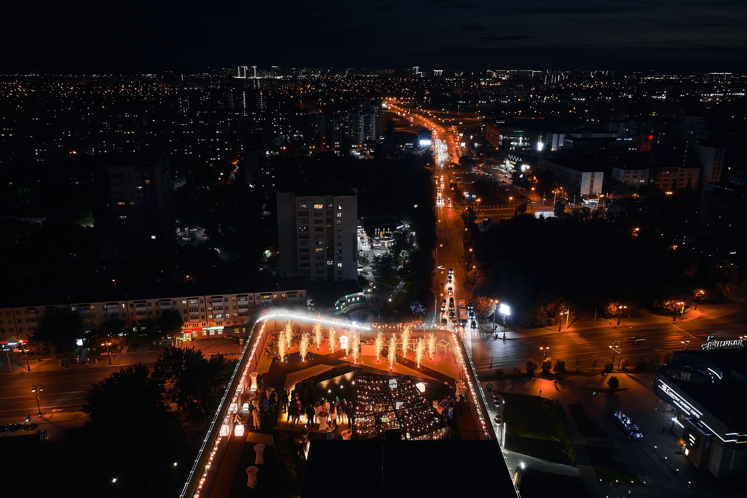 Машаров. Открытие крыши. Бизнес портрет Аэросъемка Интерьерная съемка Тюмень