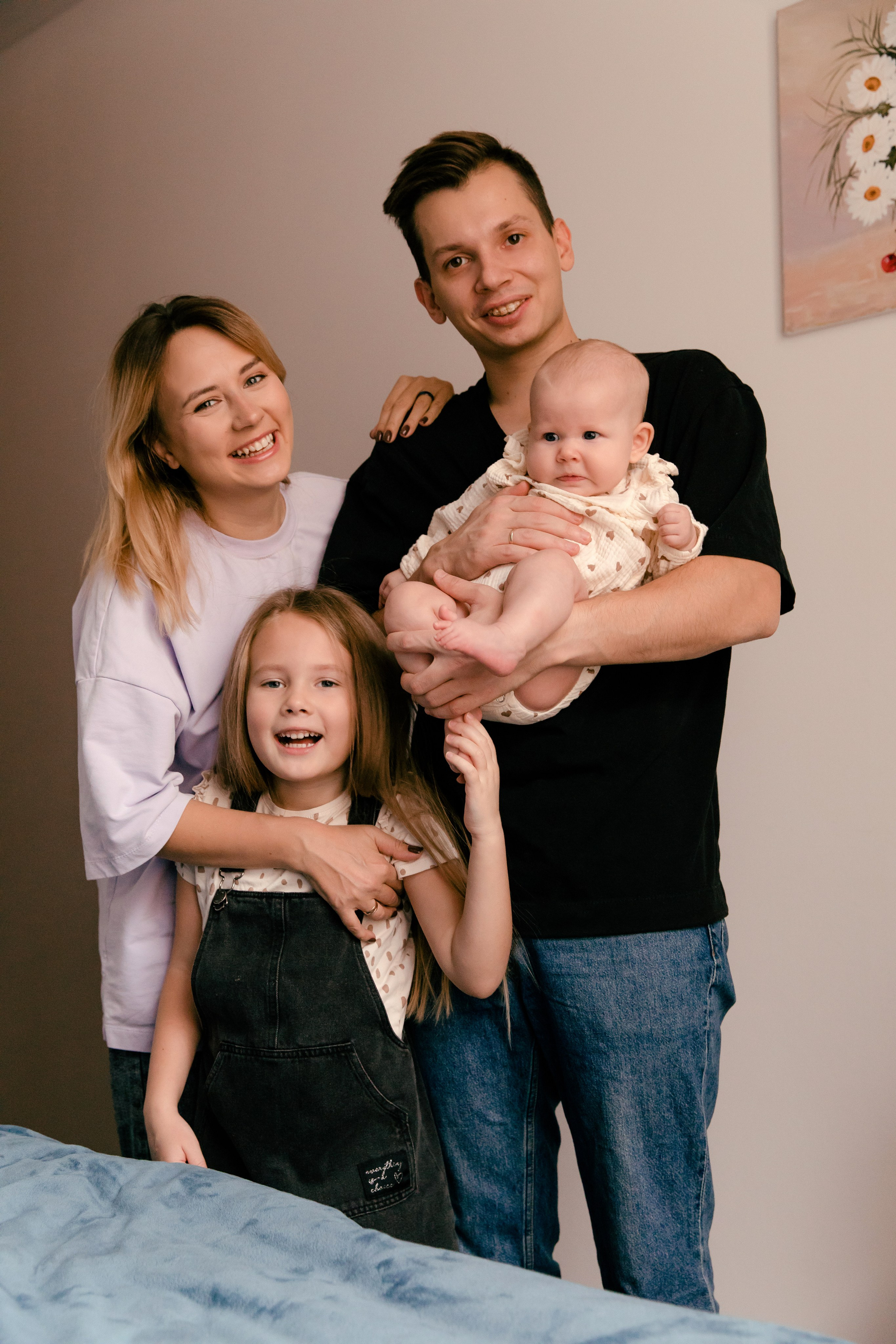 Утро дома. Свадебный и семейный фотограф в Санкт- Петербурге Гугучкина Полина