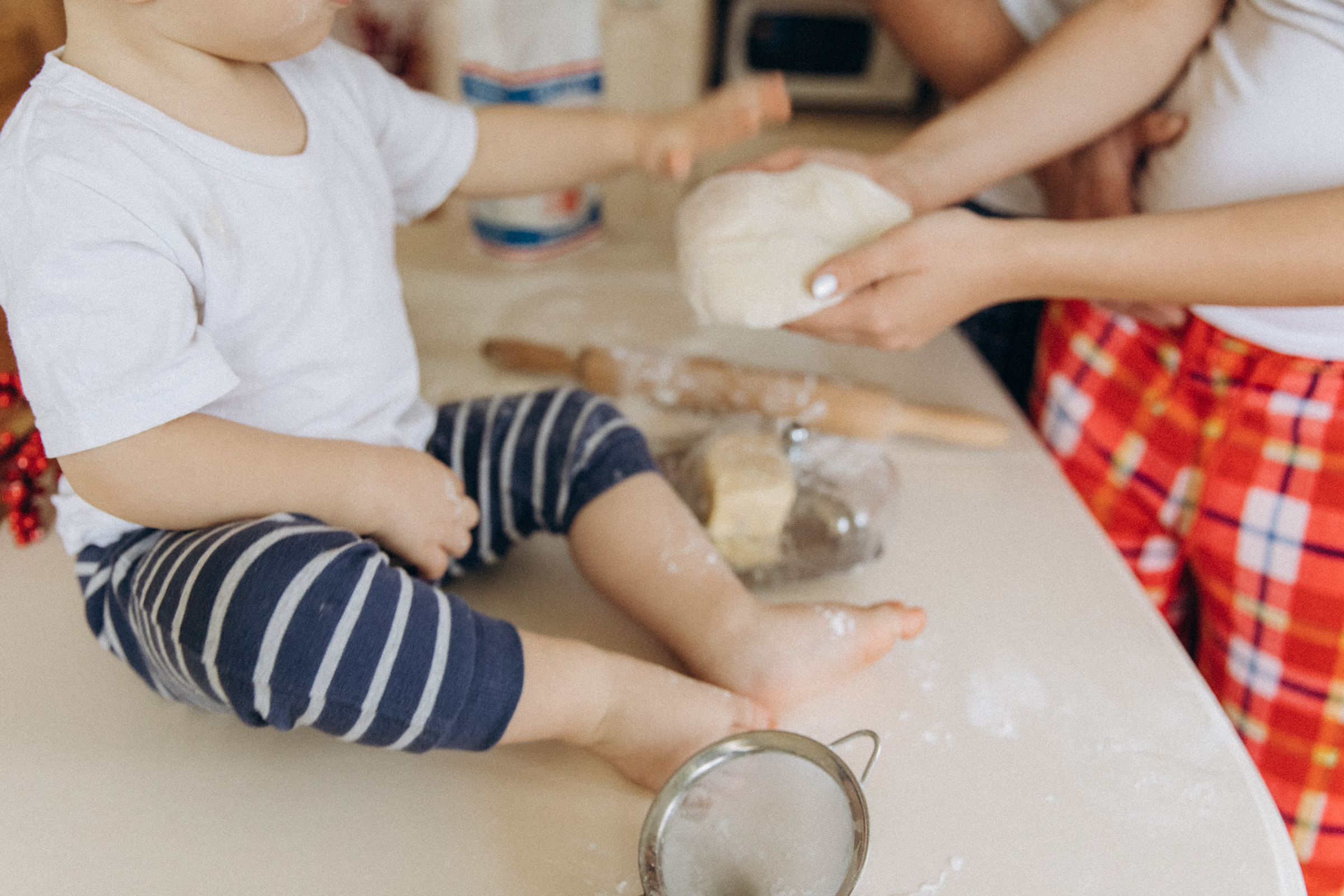Новый год, Даня, мама Оля, папа Миша. Семейный фотограф Оля Гладченко