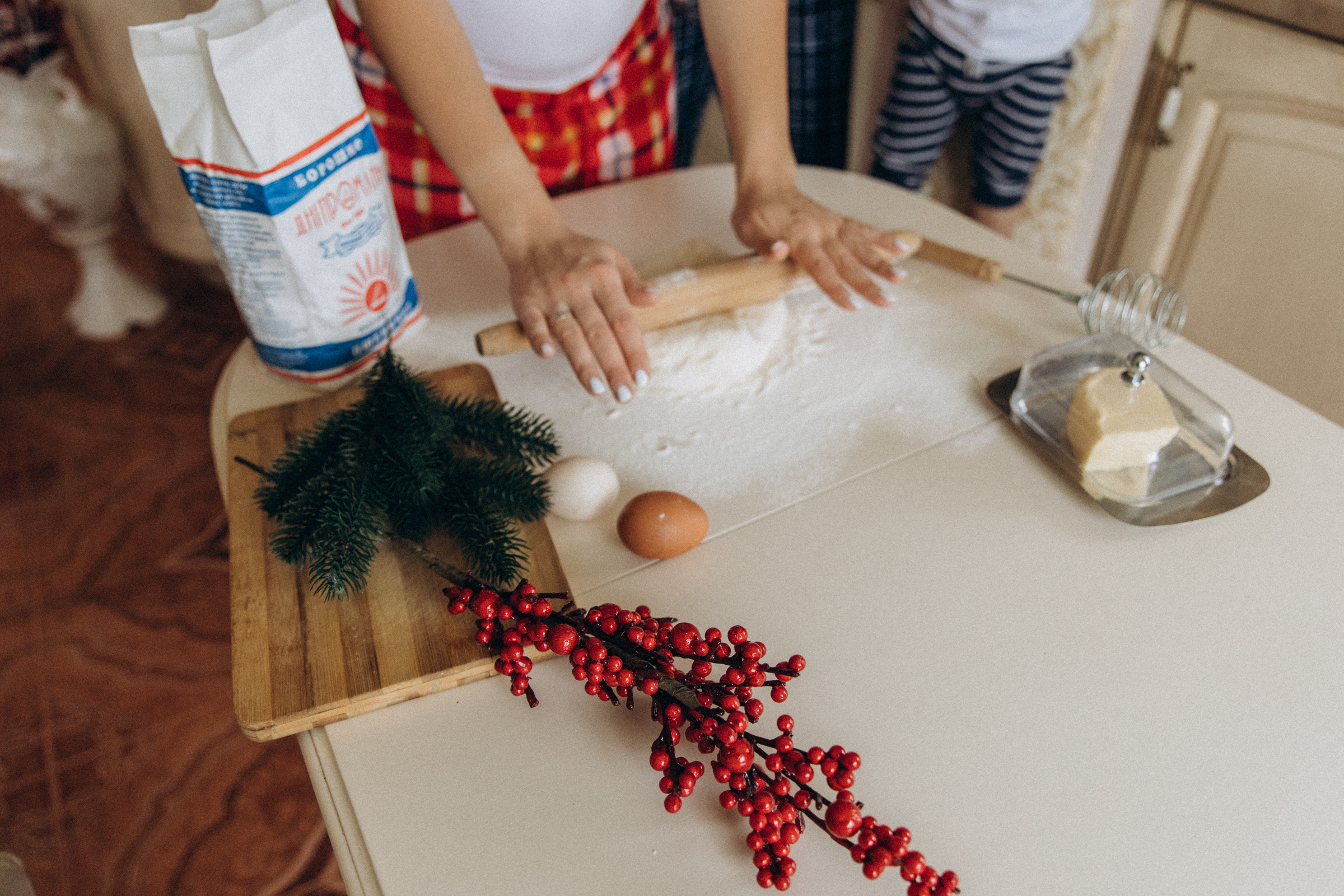 Новый год, Даня, мама Оля, папа Миша. Семейный фотограф Оля Гладченко