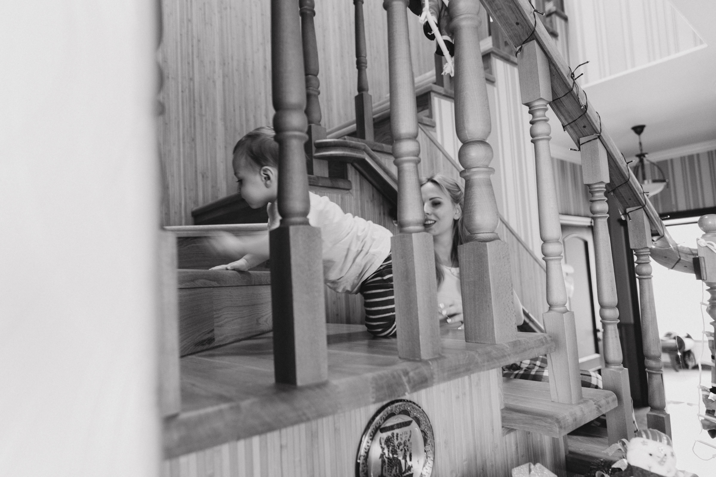 Новый год, Даня, мама Оля, папа Миша. Семейный фотограф Оля Гладченко