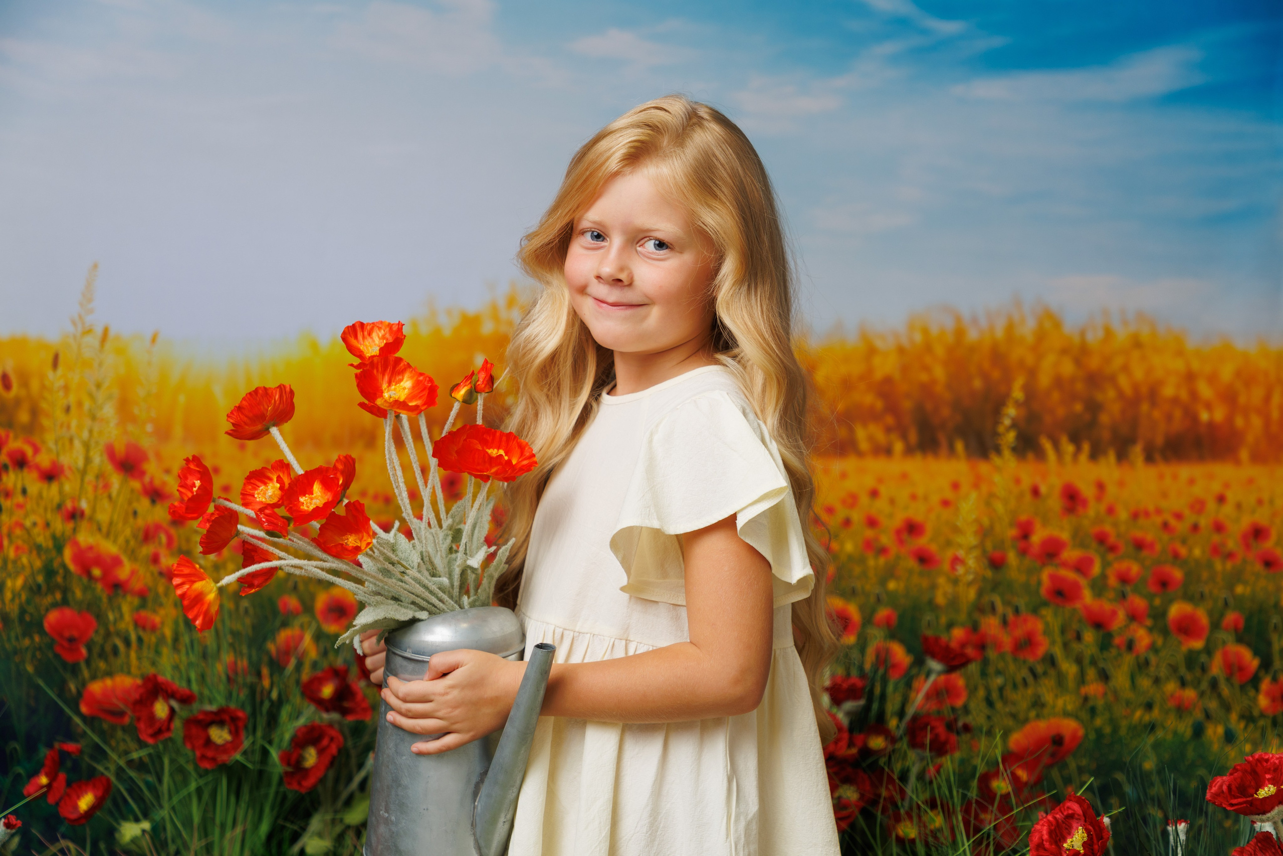 Маки. Детская фотостудия Москва