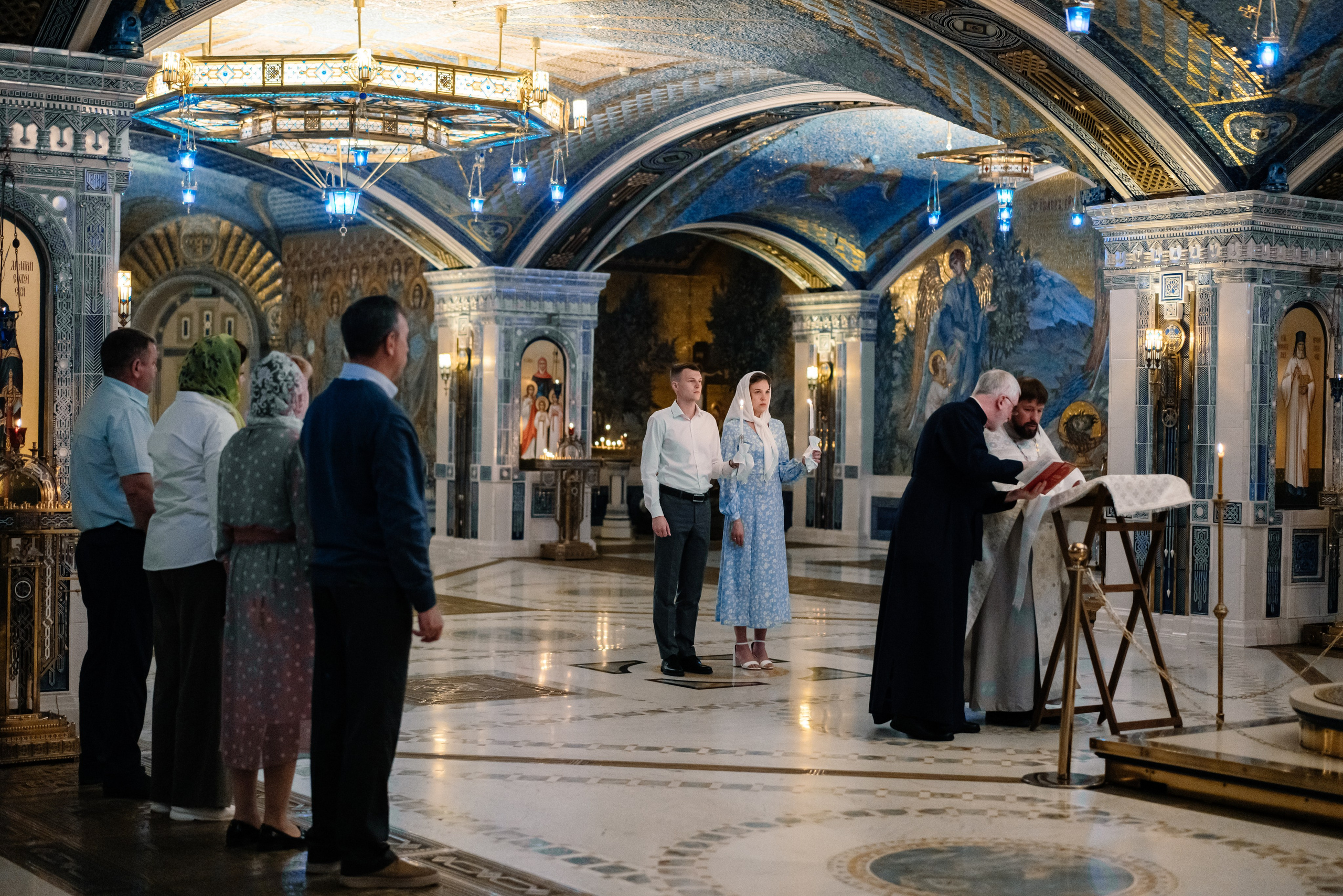 Венчание Анны и Вадима. Семейный фотограф Одинцово Москва Наталия Черенкова