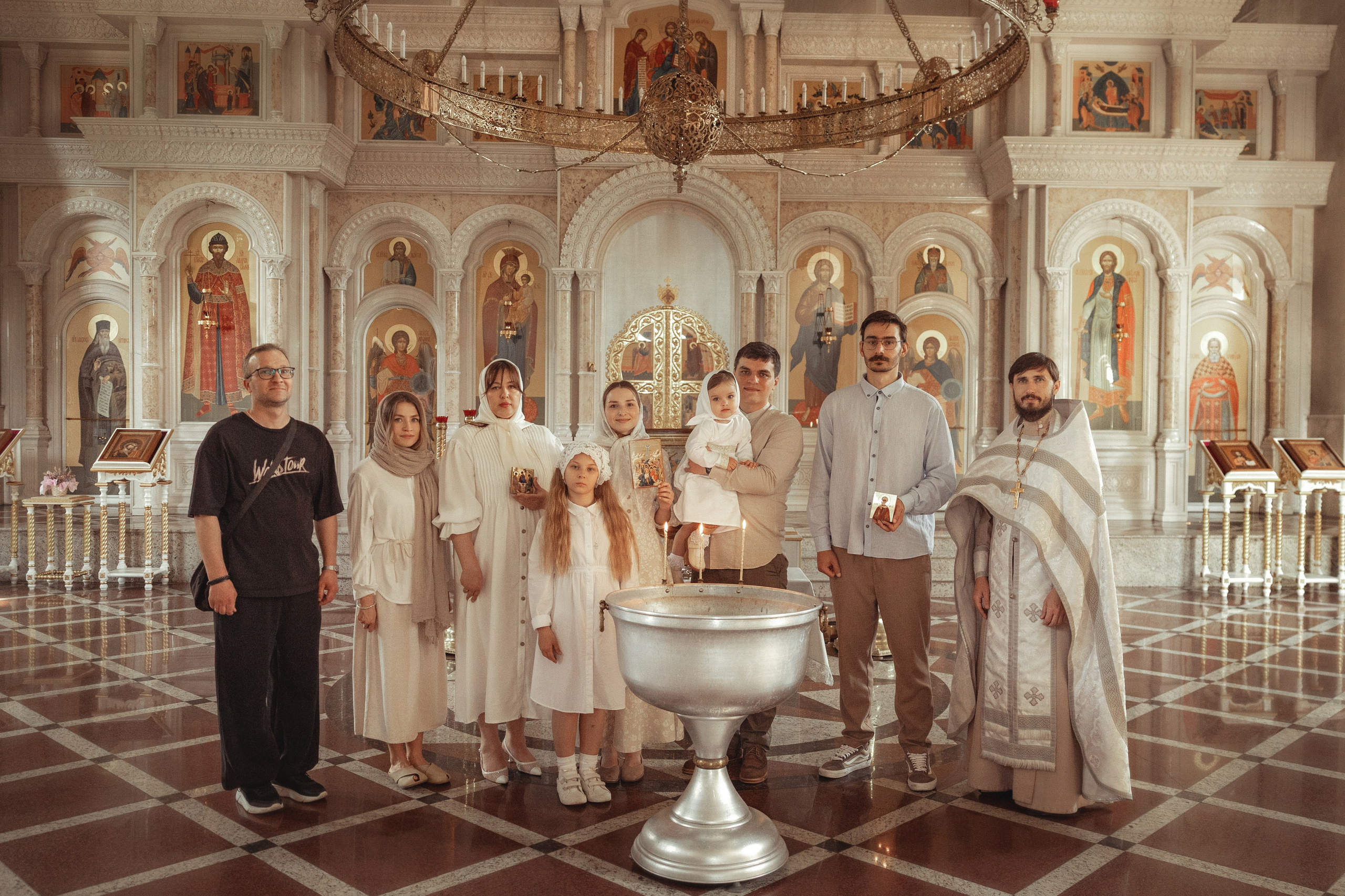 Таинство Крещения Марии. Храм Александра Невского Славянск н/К. Фотограф на Крещение и Венчание Краснодарский край — Гранкина Юлия