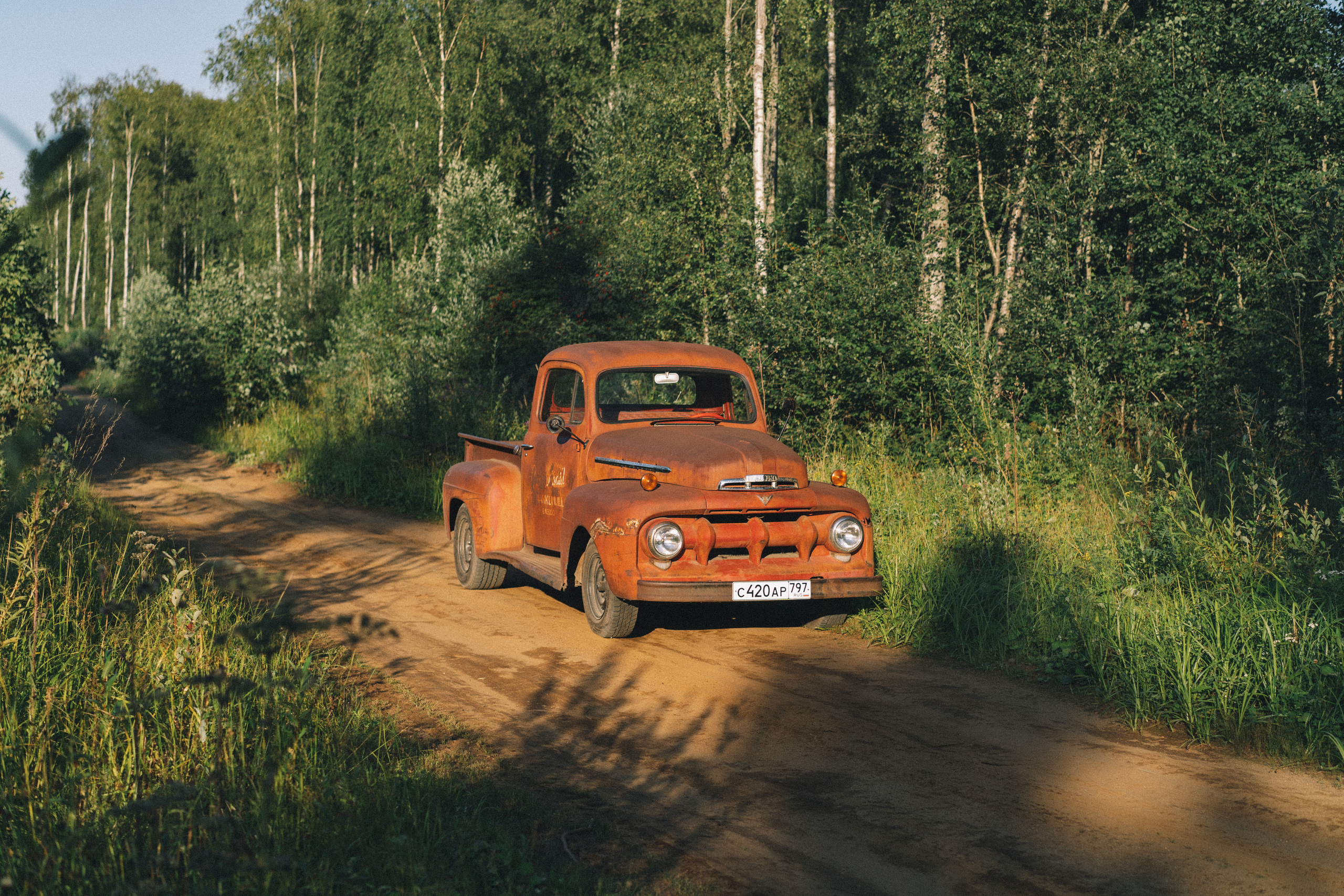 Классический американский пикап Ford F1. Автомобильный фотограф Антон Цырулев
