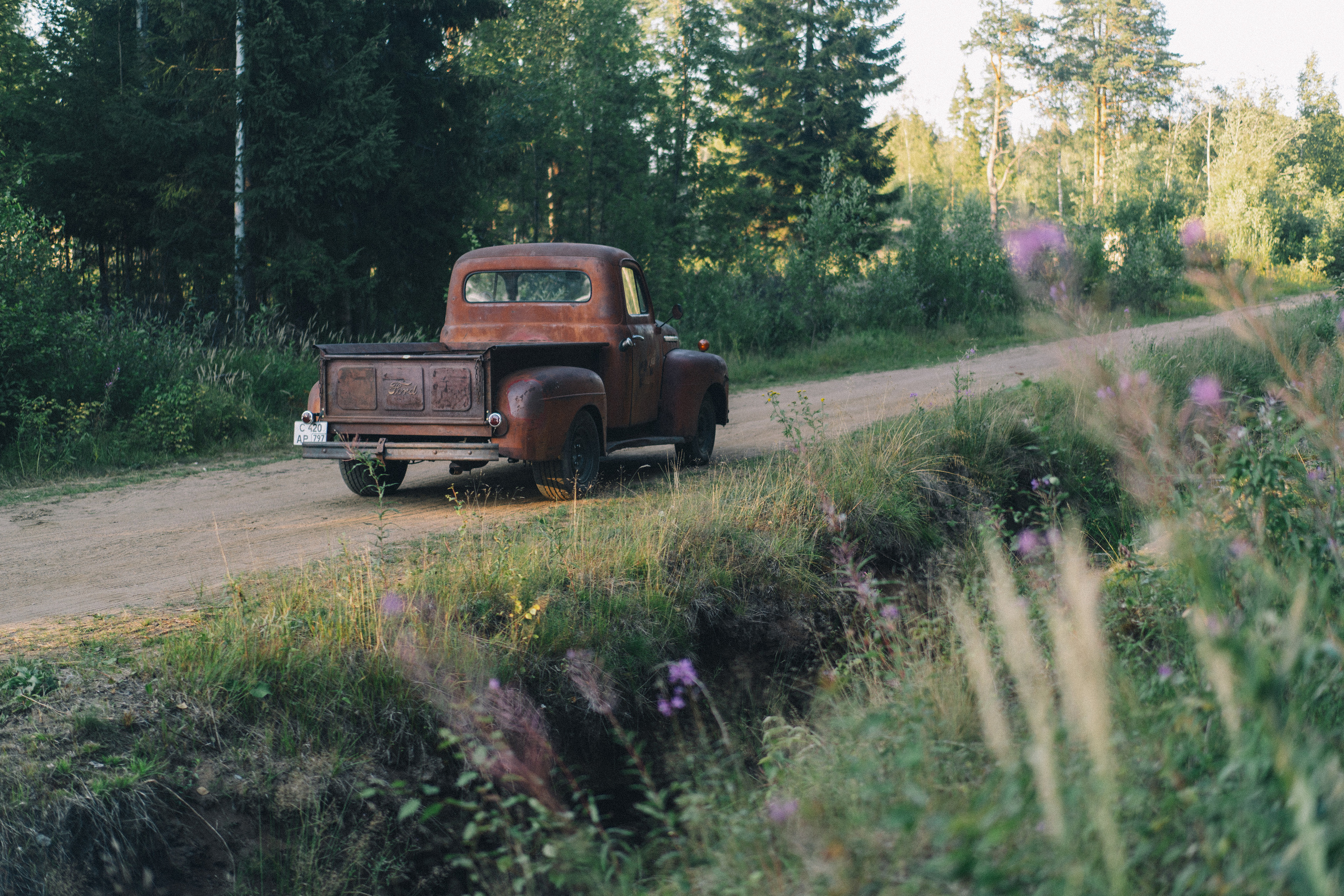 Классический американский пикап Ford F1. Автомобильный фотограф Антон Цырулев
