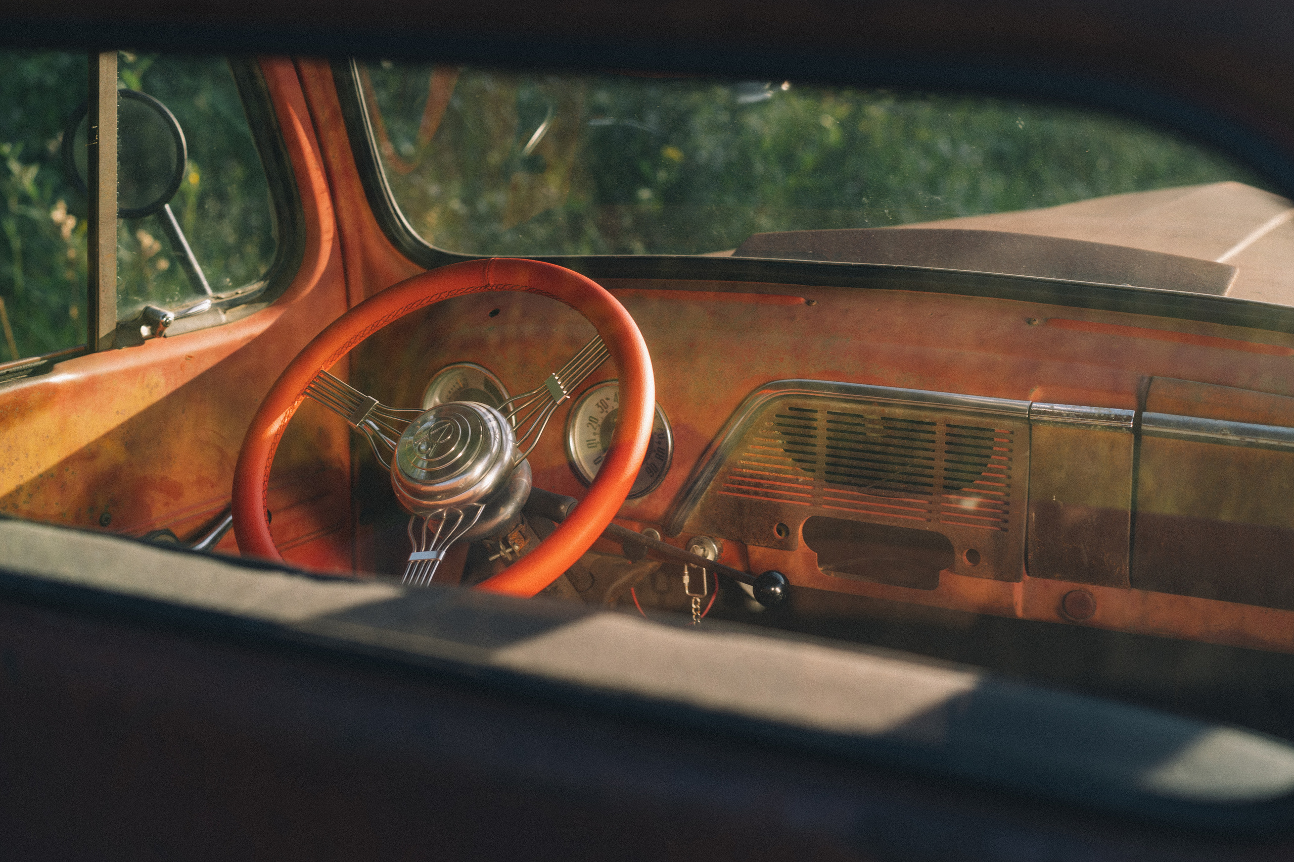 простой салон пикапа