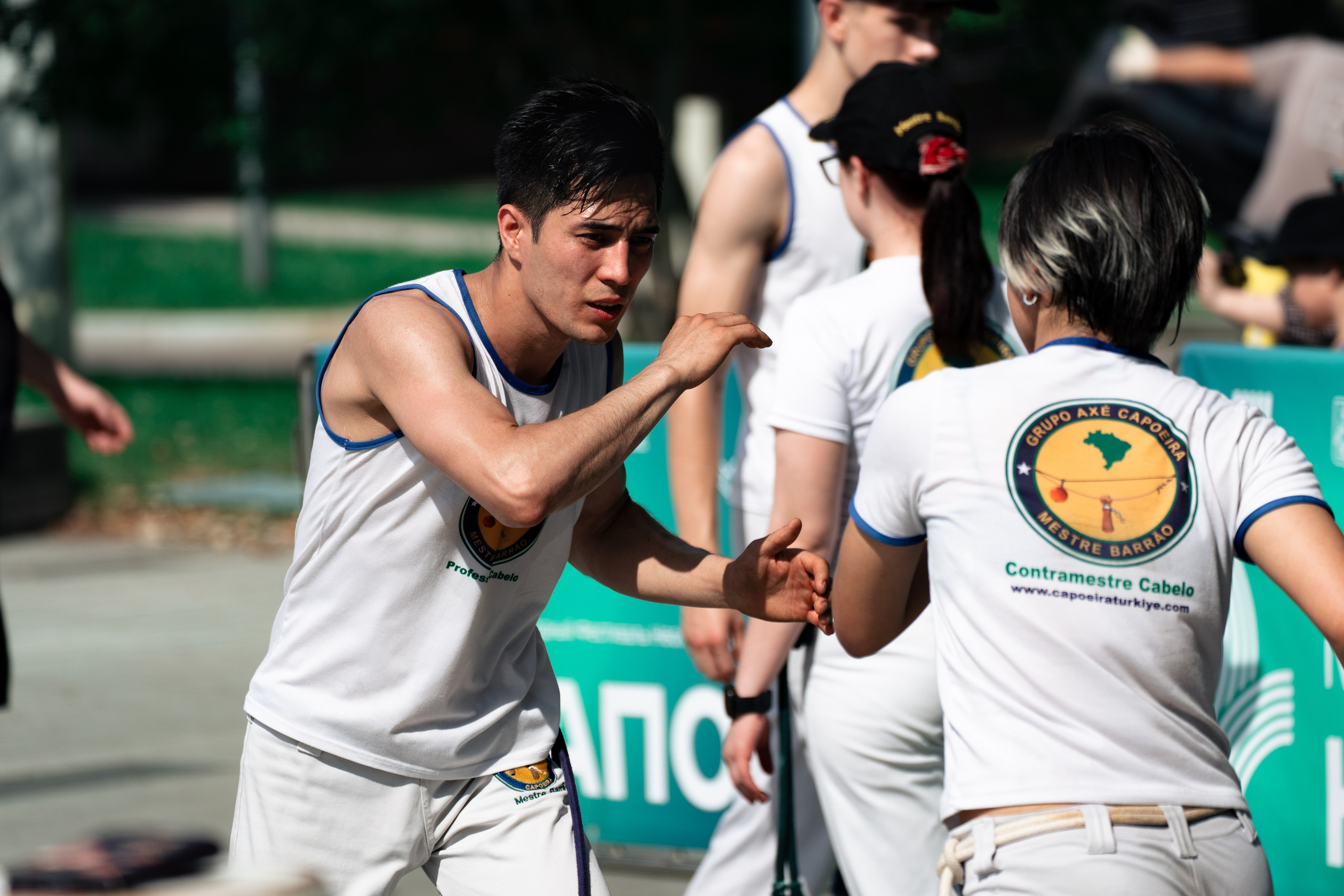 Открытый класс AXE Capoeira на фестивале неолимписких видов спорта на ВДНХ 2025 г:. Фотограф в Москве Ткаченко Владимир