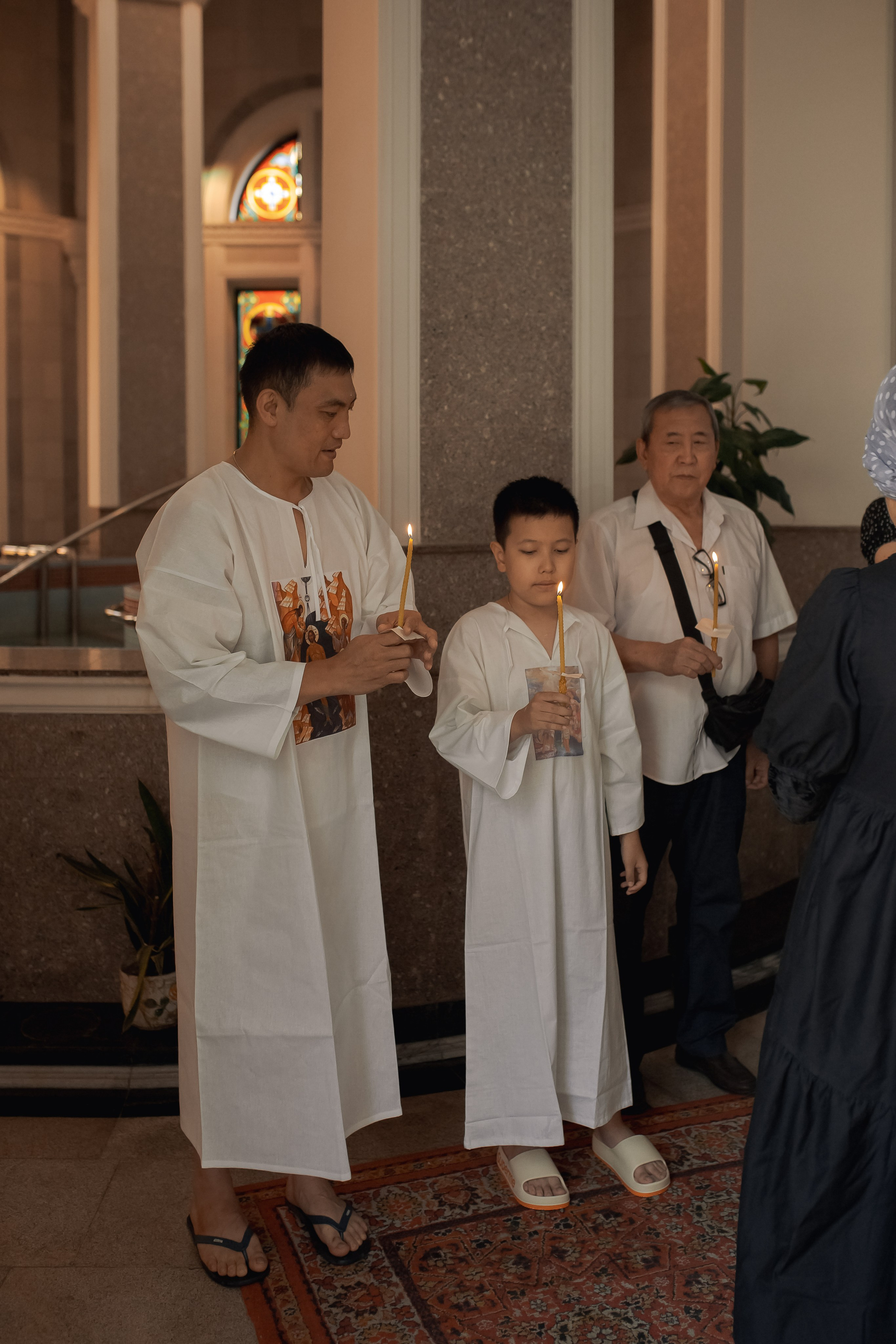 Крещение всей семьи. Фотограф на Крещение и Венчание в Ташкенте