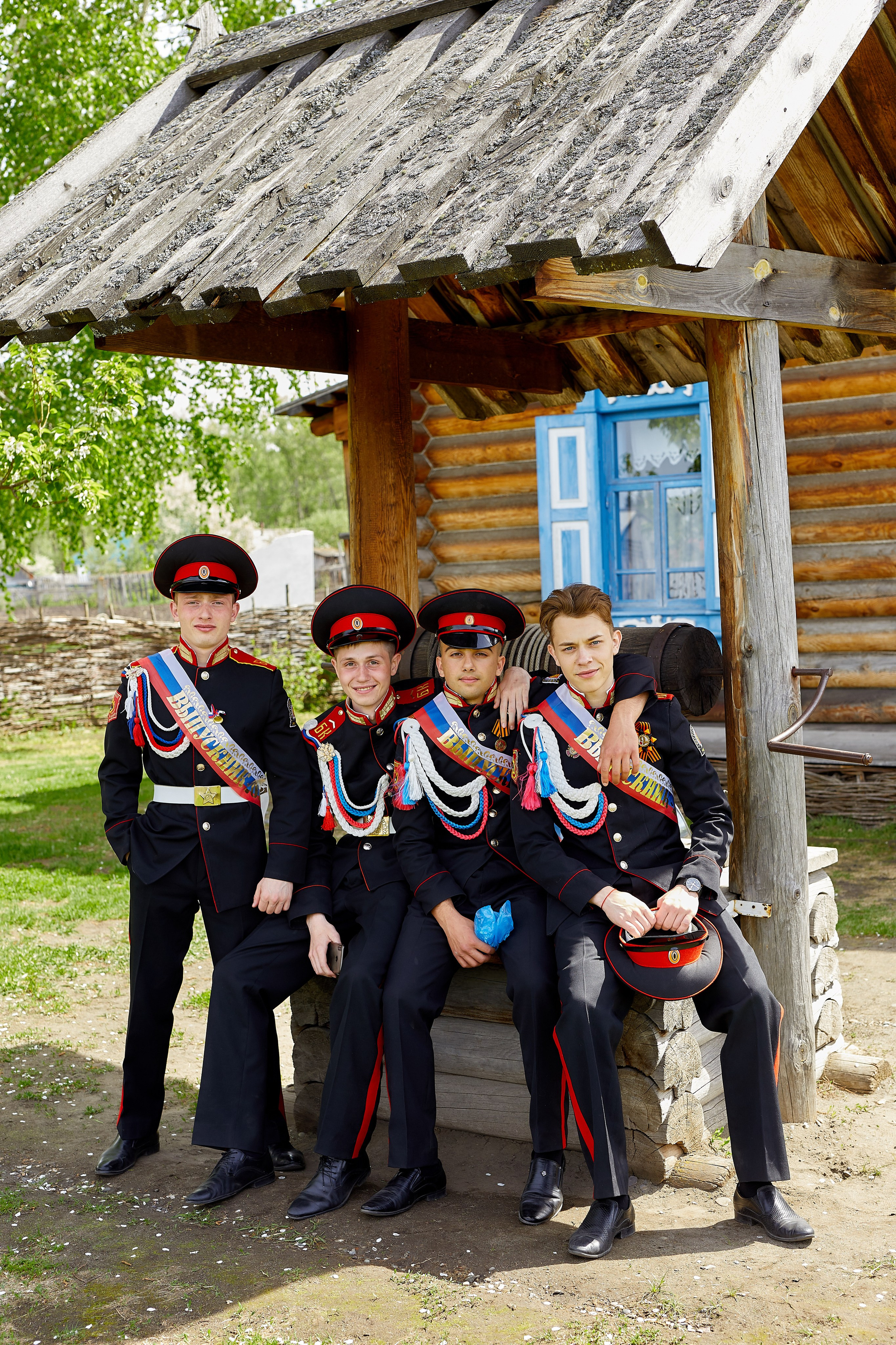 Кадеты последний звонок. Фотограф Вячеслав Фарунин