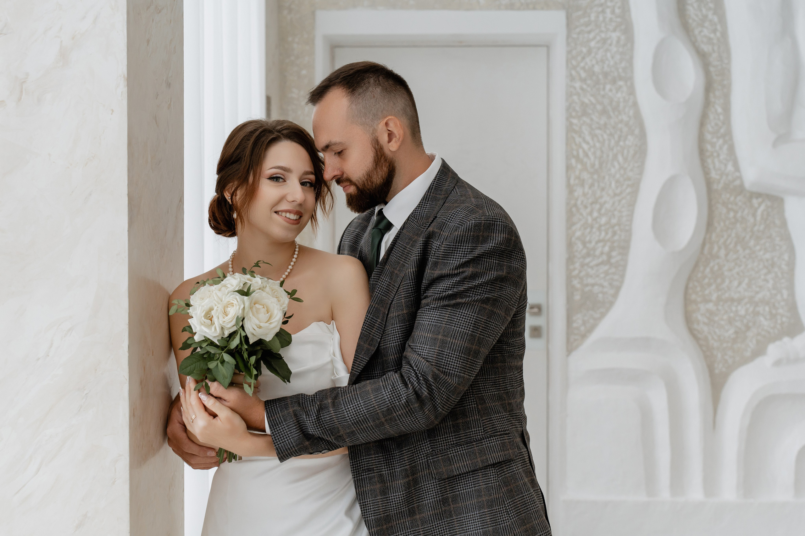 Андрей и Наталья_Дворец бракосочетания. Свадебный и семейный фотограф в Самаре Салахова Гулина