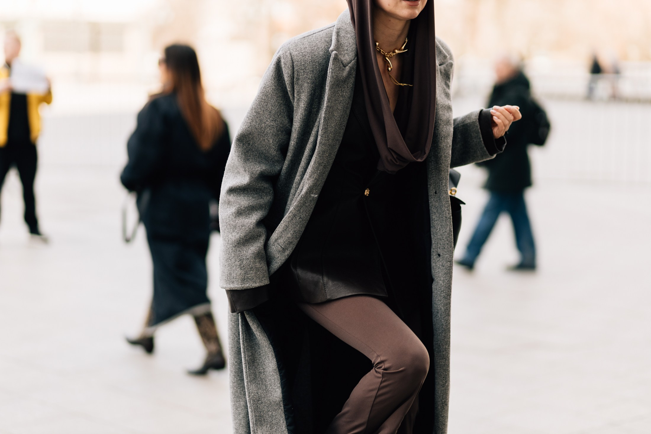 Moscow Fashion Week Streetstyle Day 4. Shami Pezhonov Photography