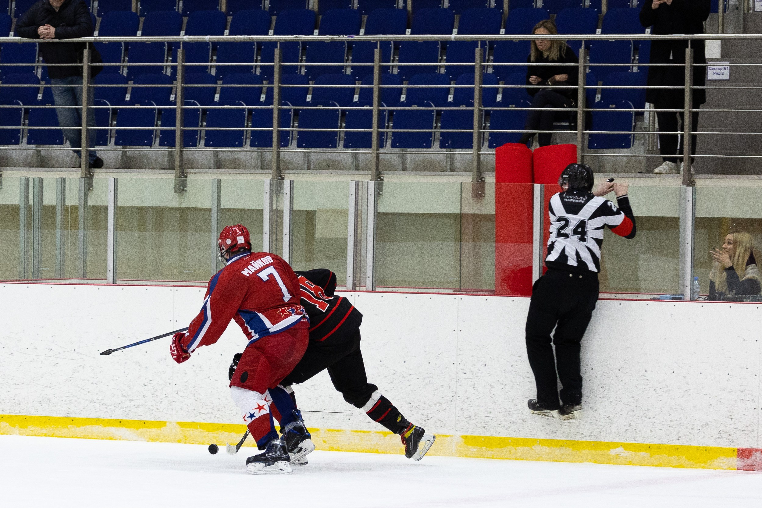 Хоккей. Портретист и репортажный фотограф Михаил Оношко