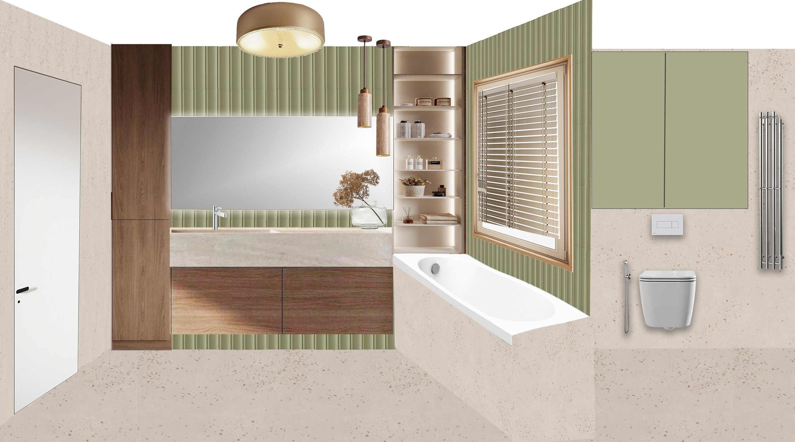 «Эгейский бриз». Modern Muf: студия интерьерного дизайна