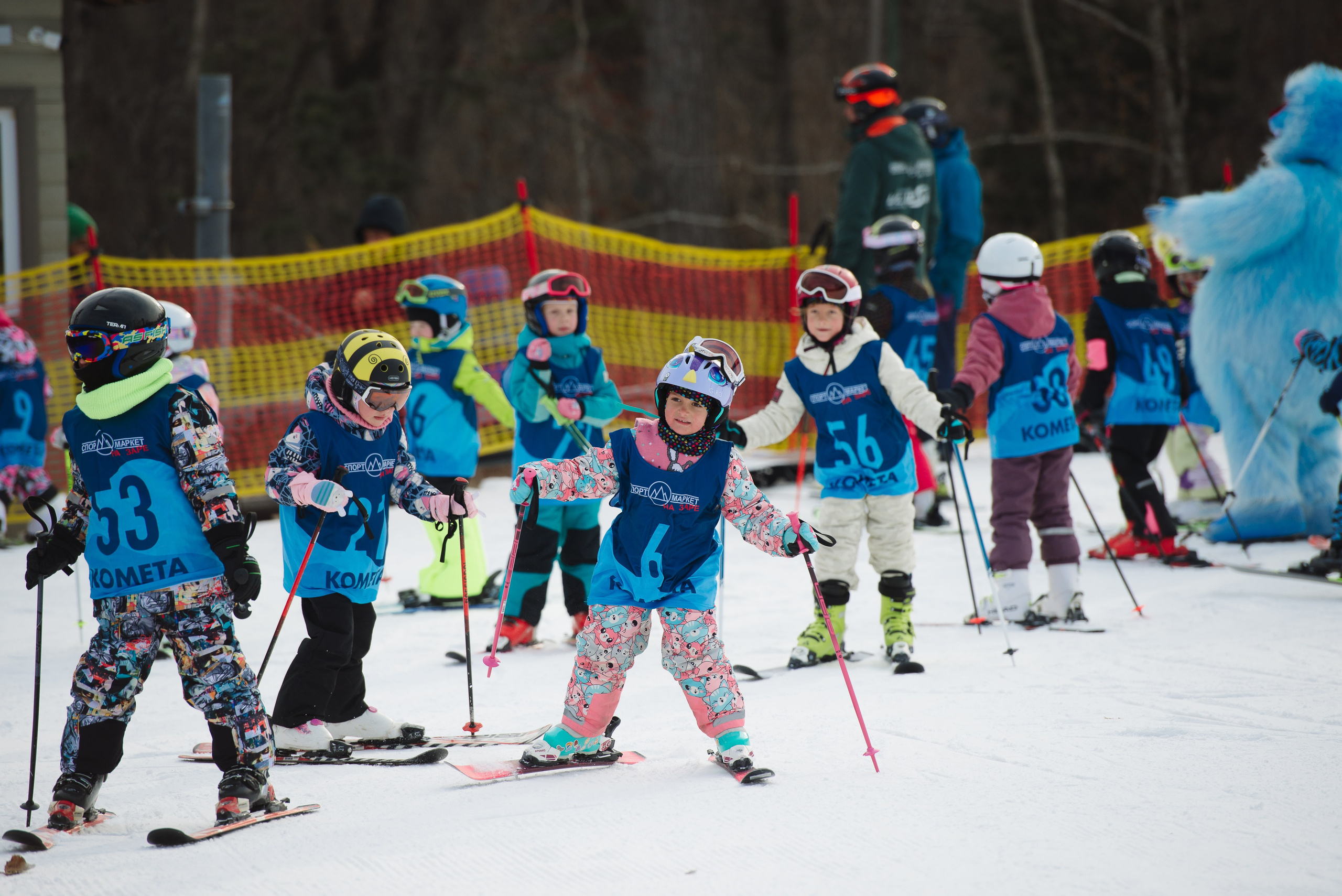 Детские соревнования/Лыжи. Фотограф Мария Каюрова