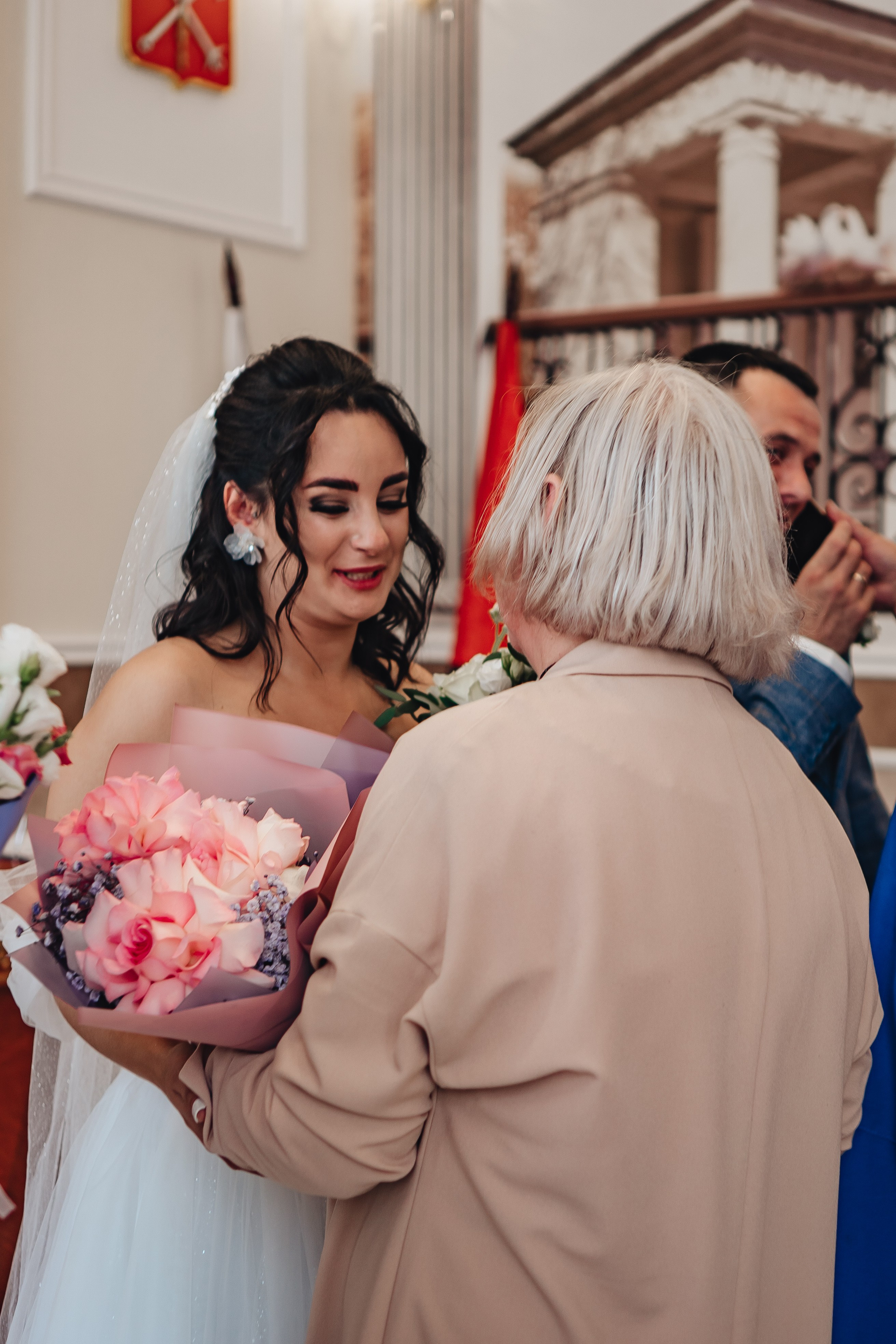 СВАДЕБНАЯ СЬЕМКА В ЗАГСЕ НА МОСКОВСКОМ ПРОСПЕКТЕ. Профессиональный фотограф, Санкт-Петербург — Виктория Богомолова