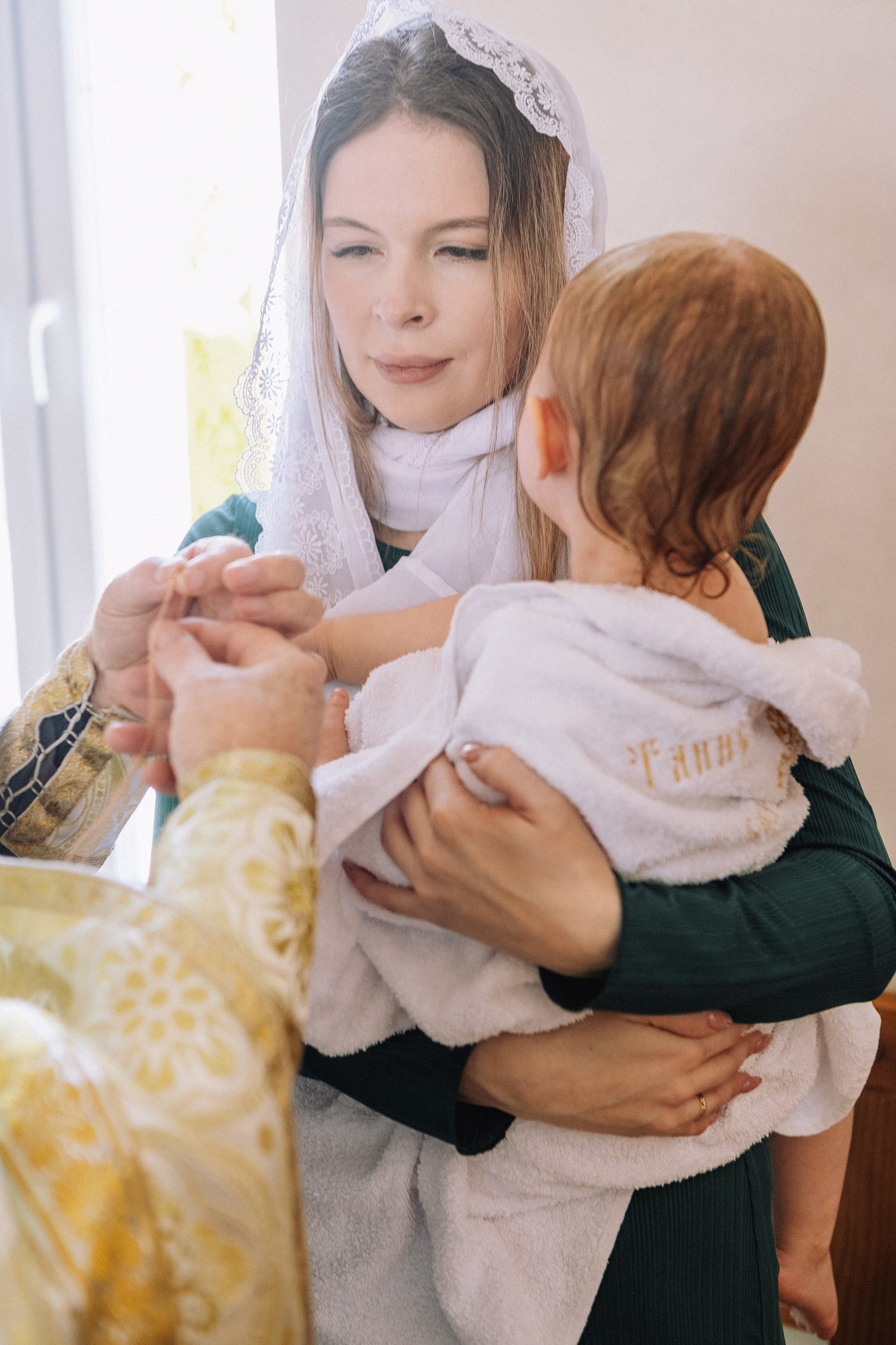 Крещение Артема и Полины. Фотограф в Курске Смирнов Евгений