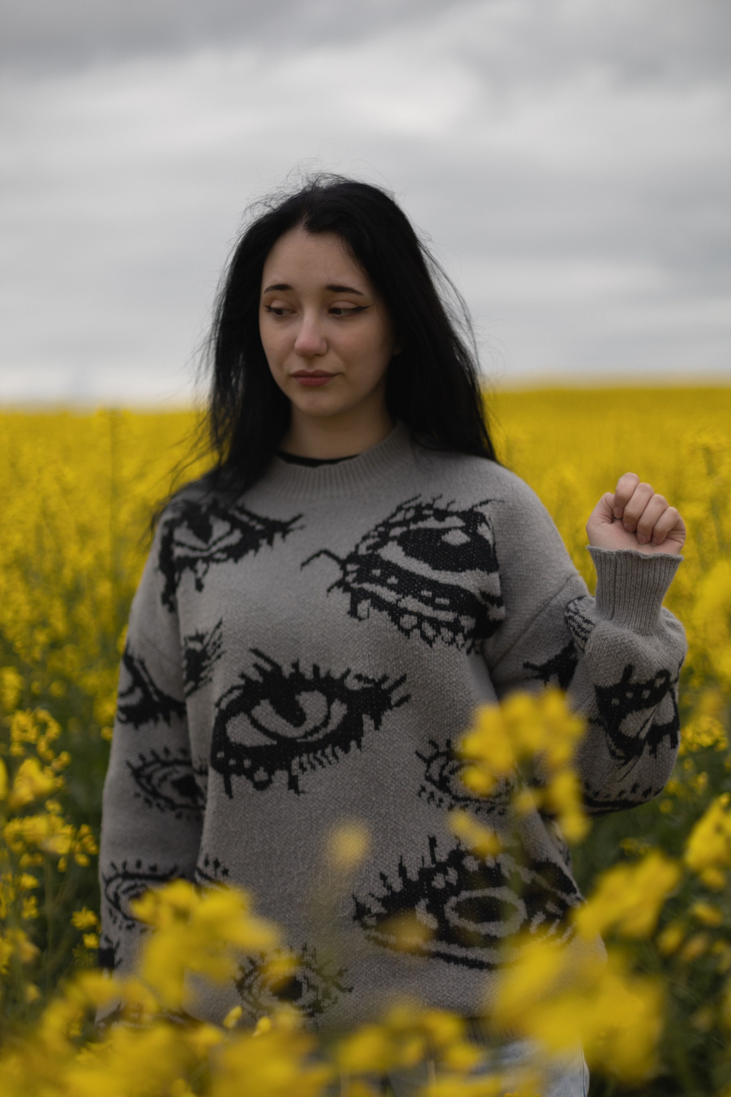 Полина Л — (Рапсовое поле). — Digital Noise —