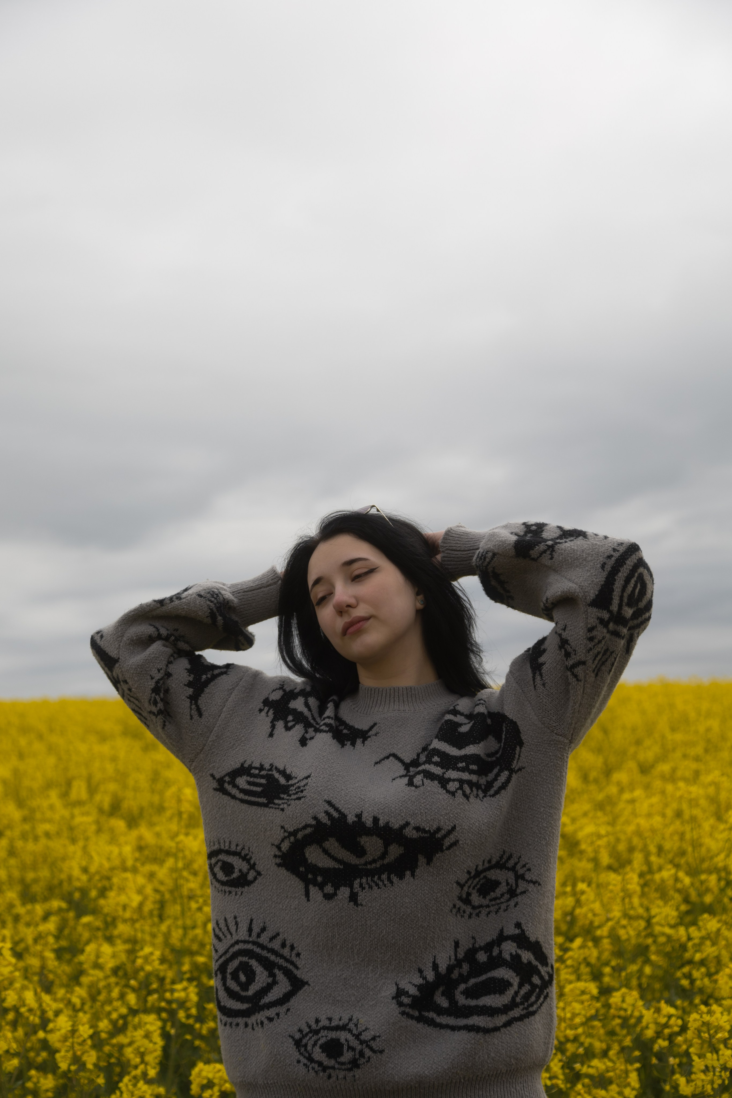 Полина Л — (Рапсовое поле). — Digital Noise —